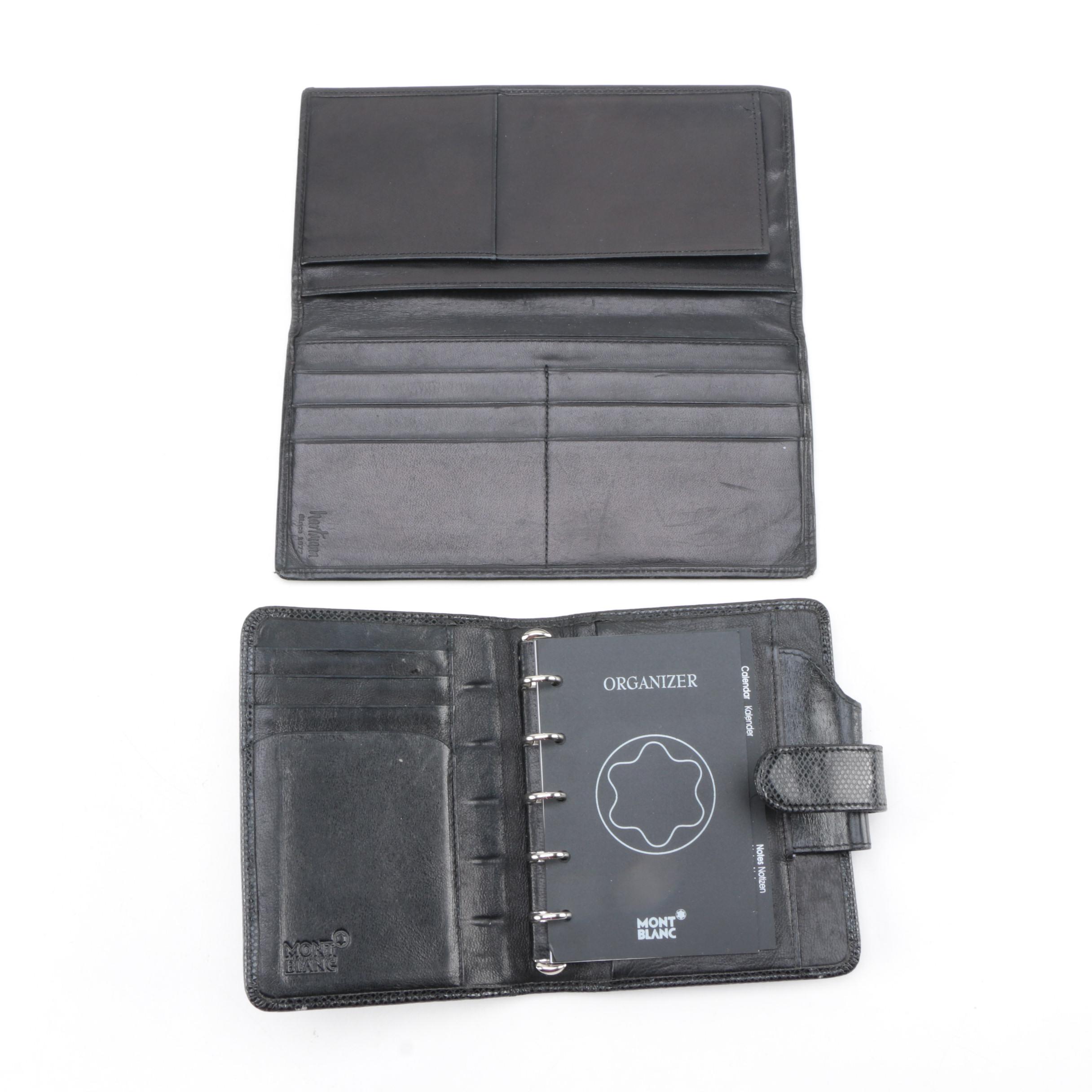 Hartmann and Monte Blanc Leather Wallets