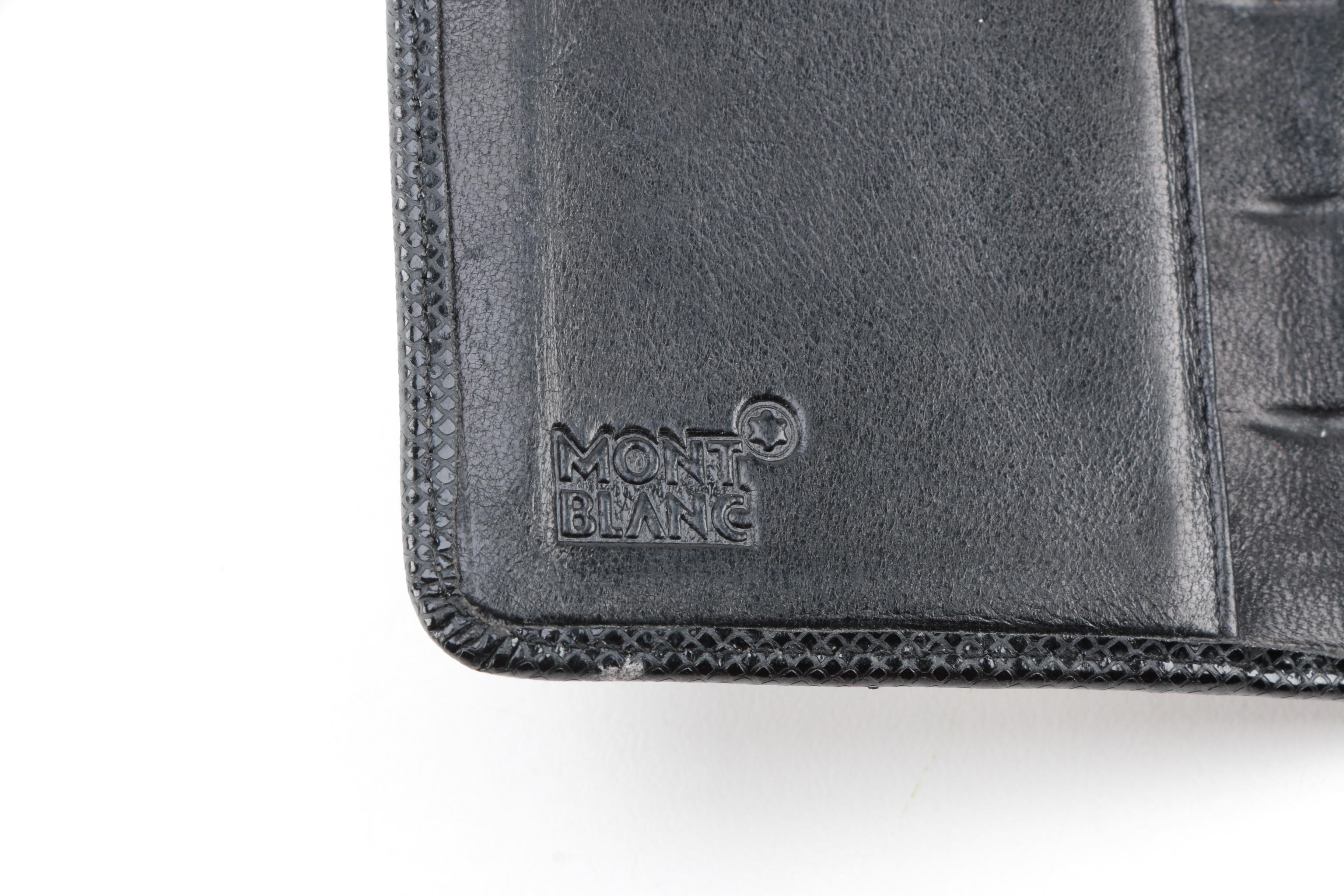 Hartmann and Monte Blanc Leather Wallets