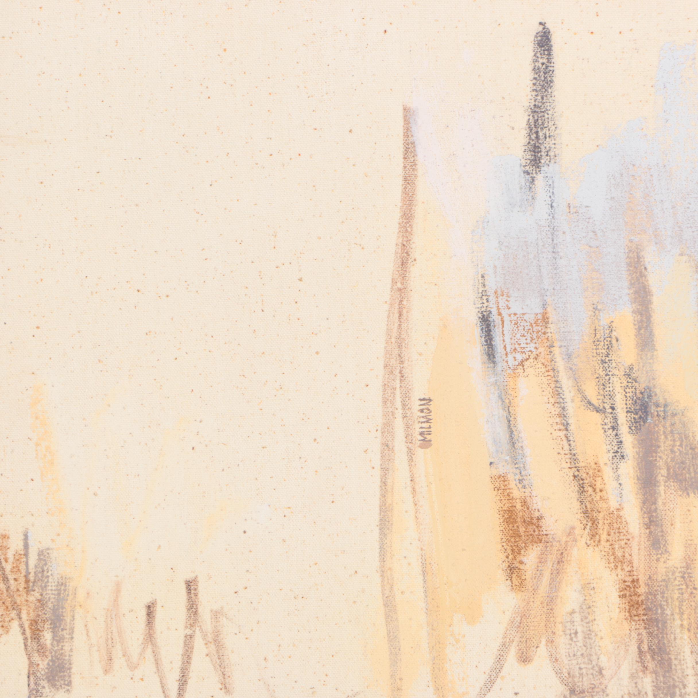 Lee Milmon Nine-Piece Acrylic Painting