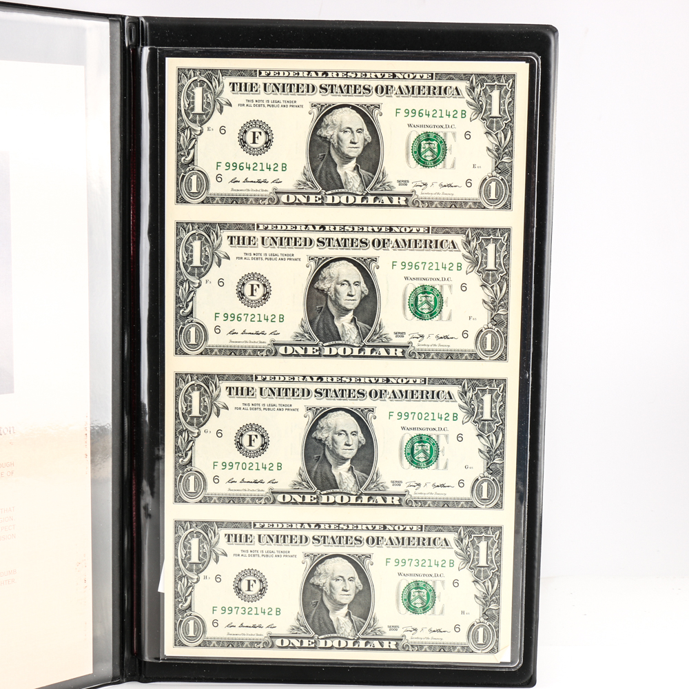 American Paper Currency Including Large Note