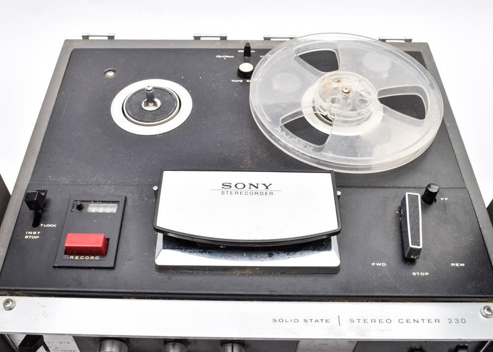 Vintage Sony Reel-to-Reel Stereo Center 230