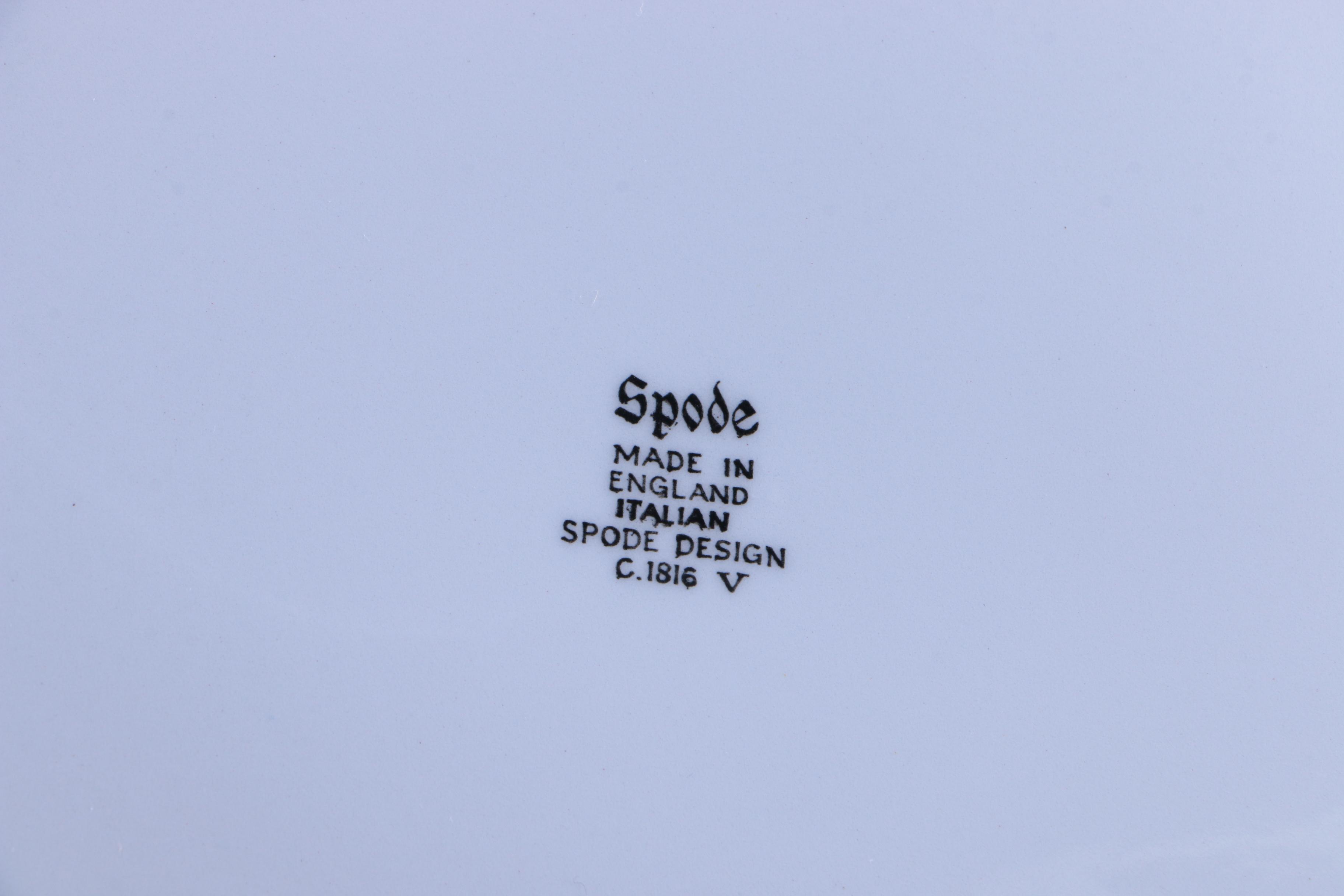Spode "Blue Italian" Tableware