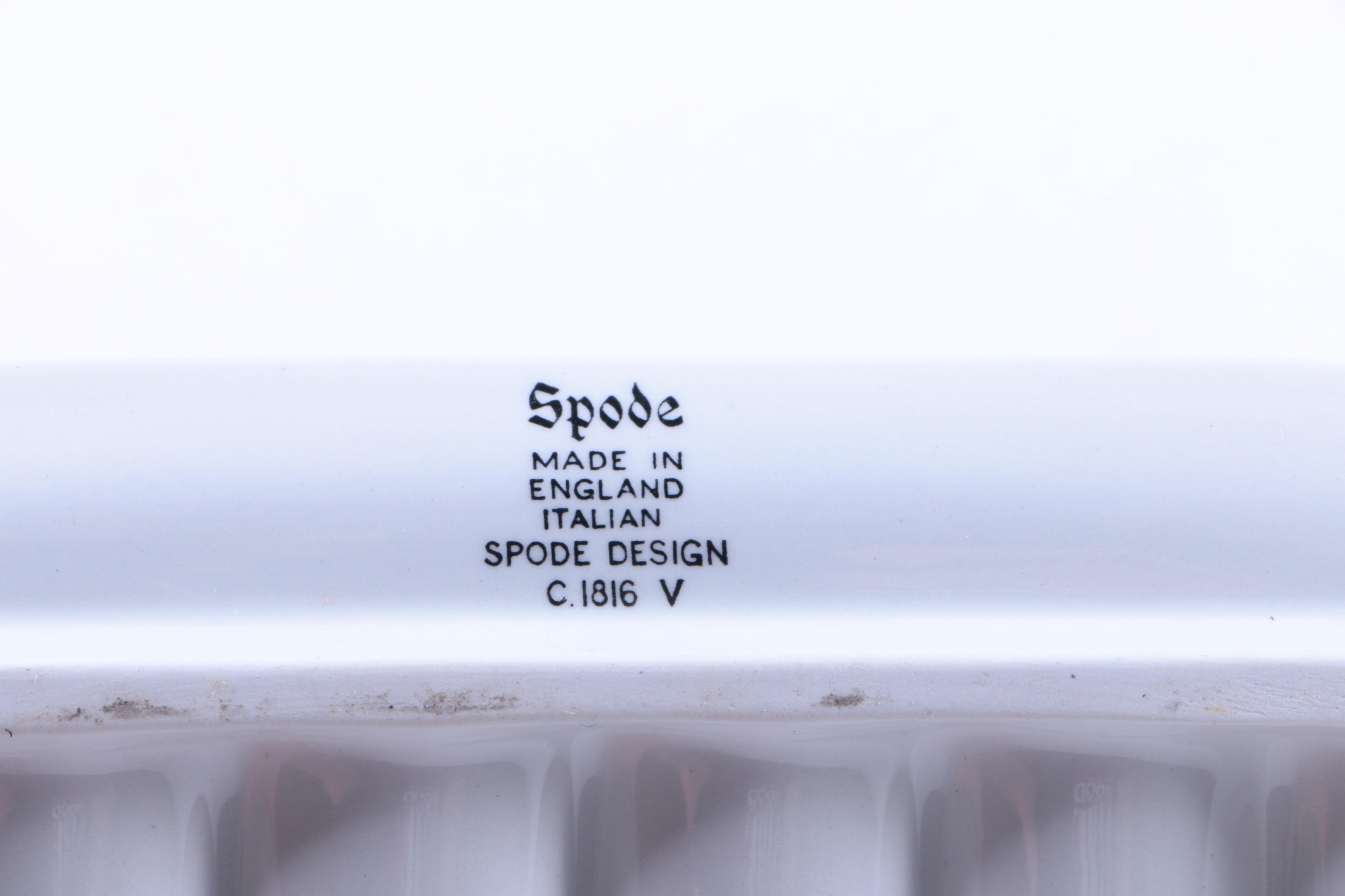 Spode "Blue Italian" Tableware