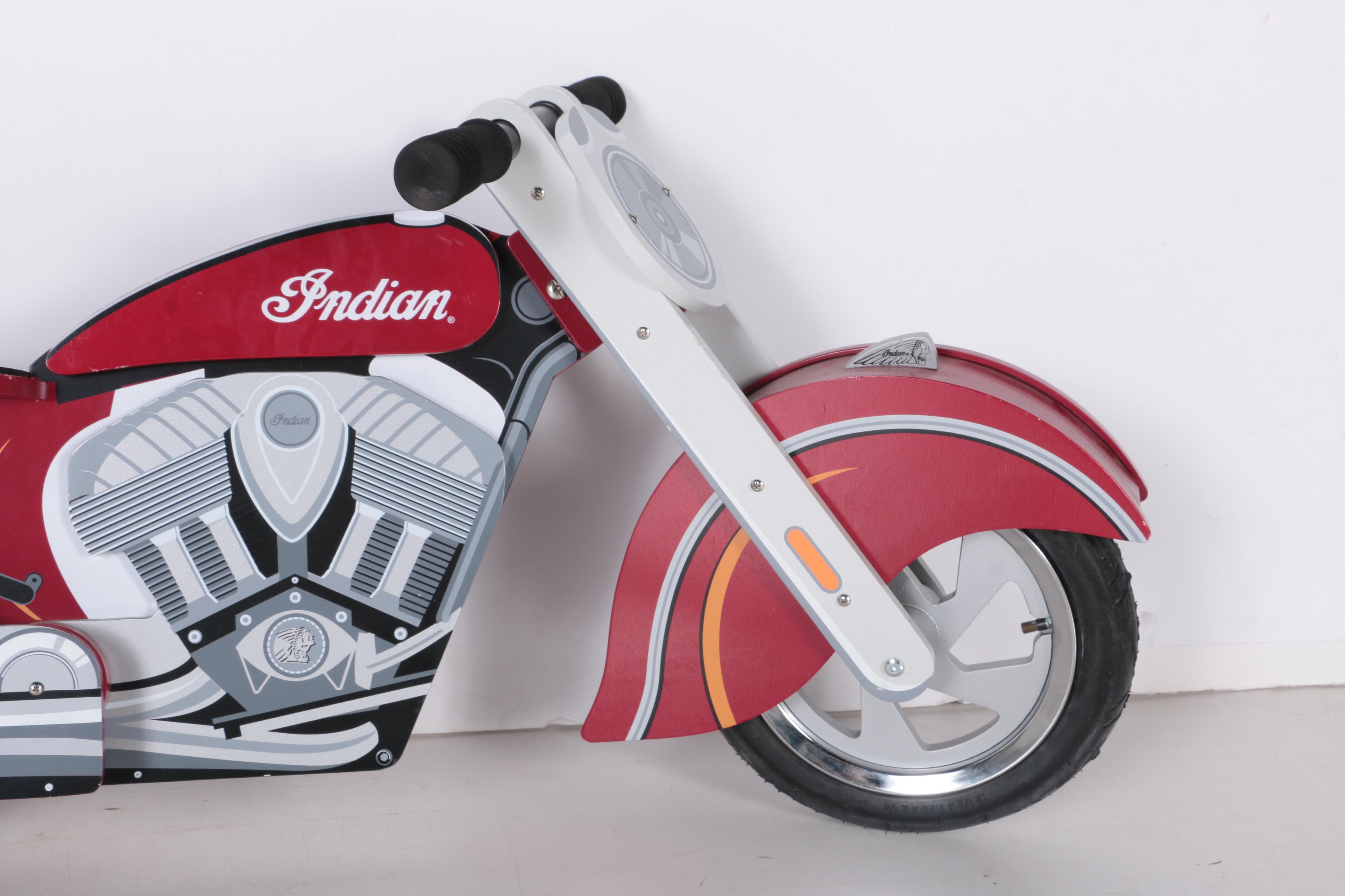 Kiddimoto Indian Motorcycle Balance Bike