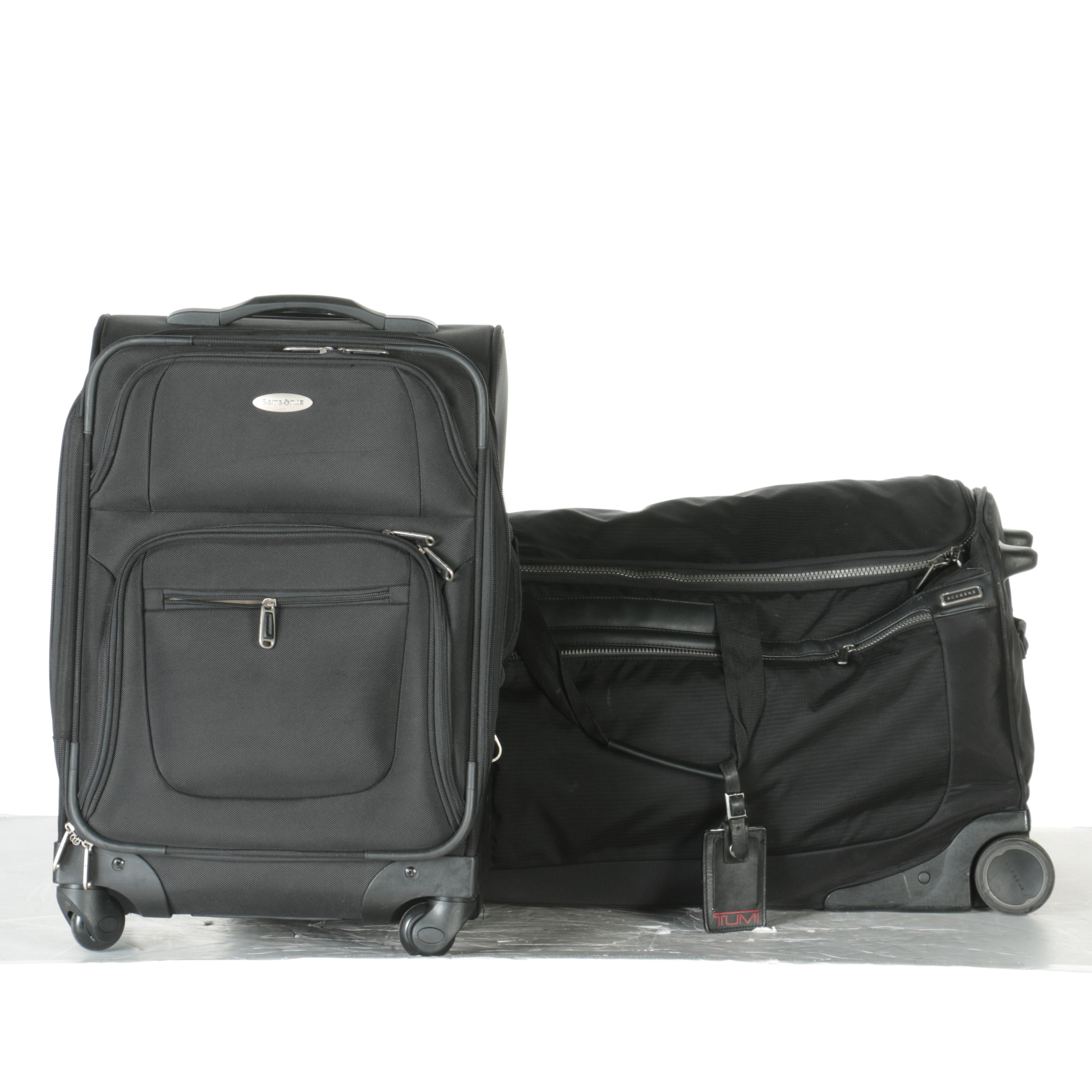 Acegne and Samsonite Wheeled Luggage Carriers
