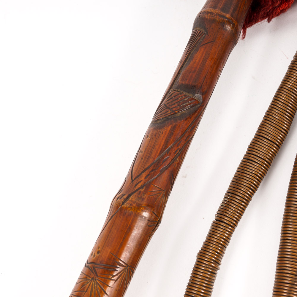 Antique Bamboo Handle Whip