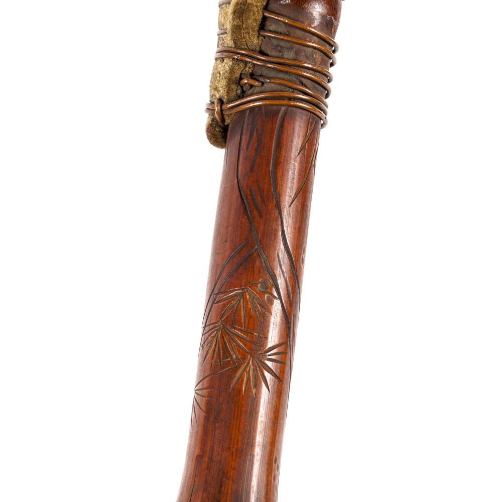 Antique Bamboo Handle Whip