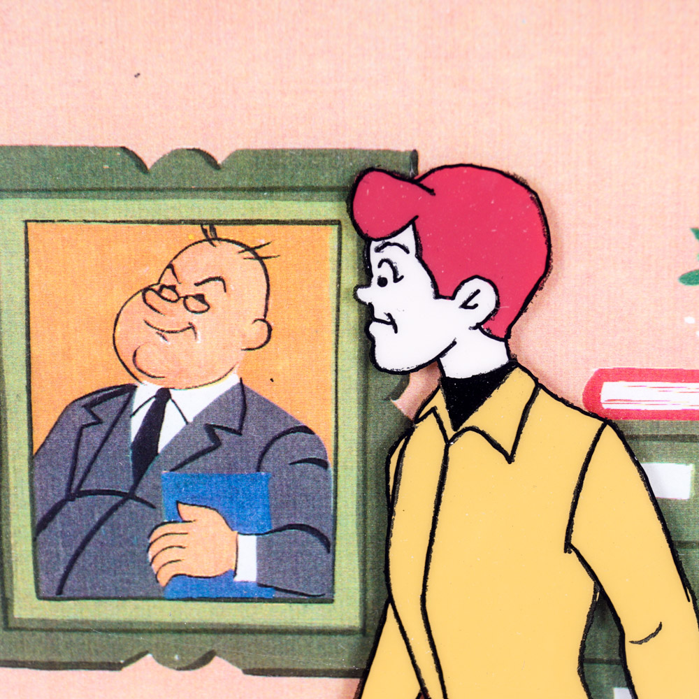 Original Circa 1960s Production Cel from Filmation's "The Archie Show"