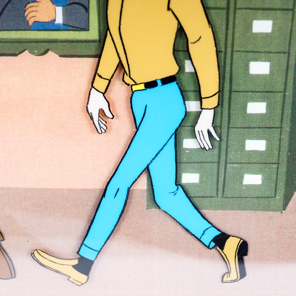 Original Circa 1960s Production Cel from Filmation's "The Archie Show"