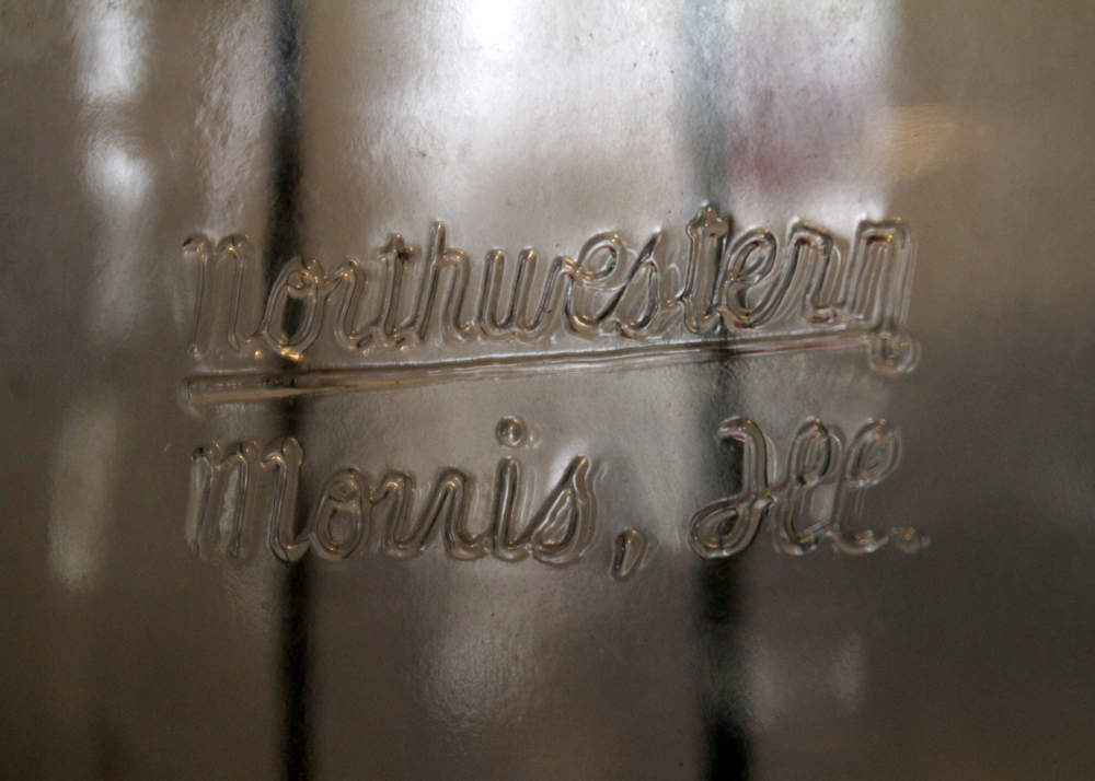 Vintage Double Gumball Machine by Northwestern