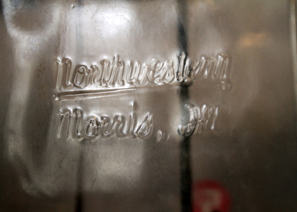 Vintage Double Gumball Machine by Northwestern