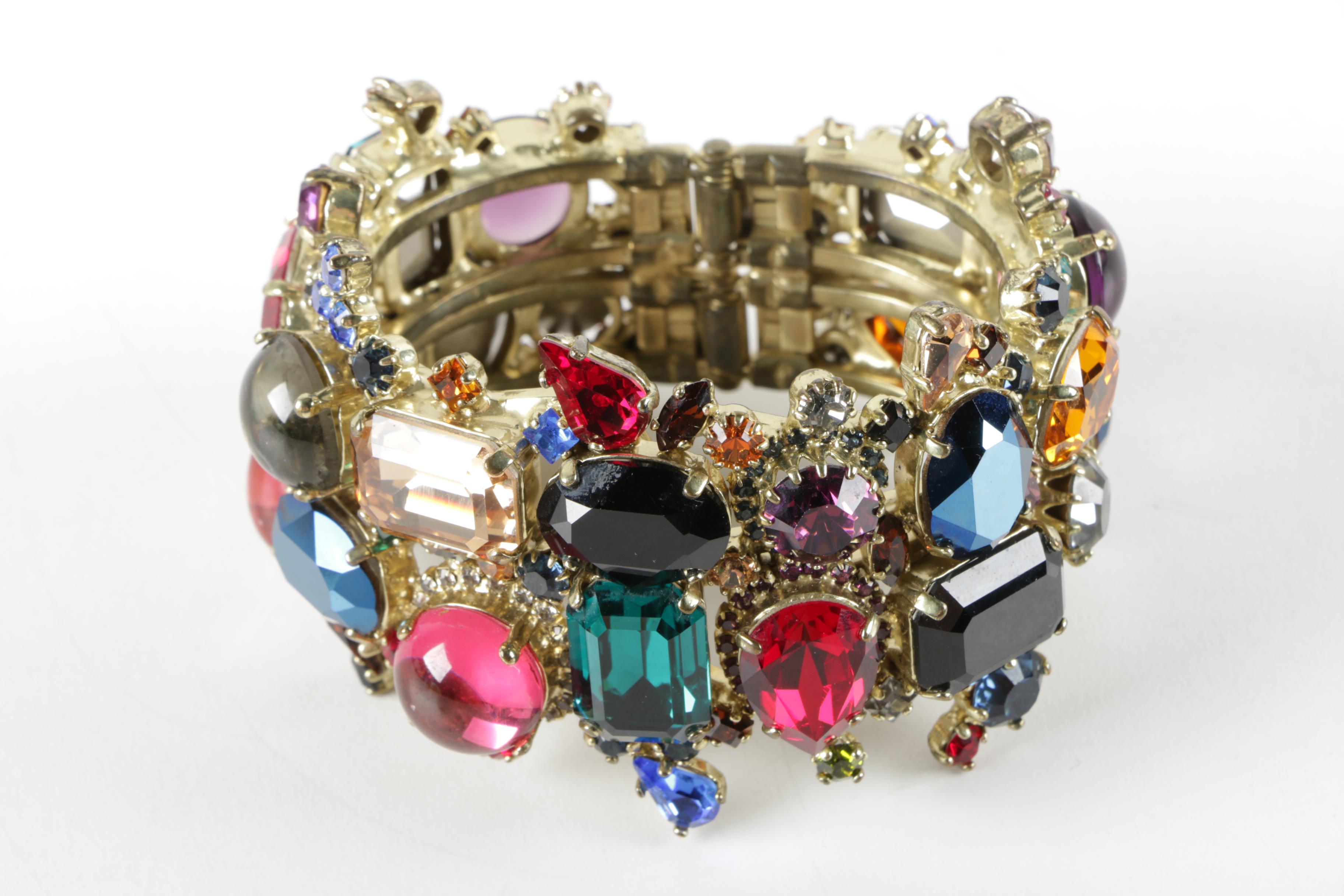 Rodrigo Otazu Crystal and Glass Bracelet