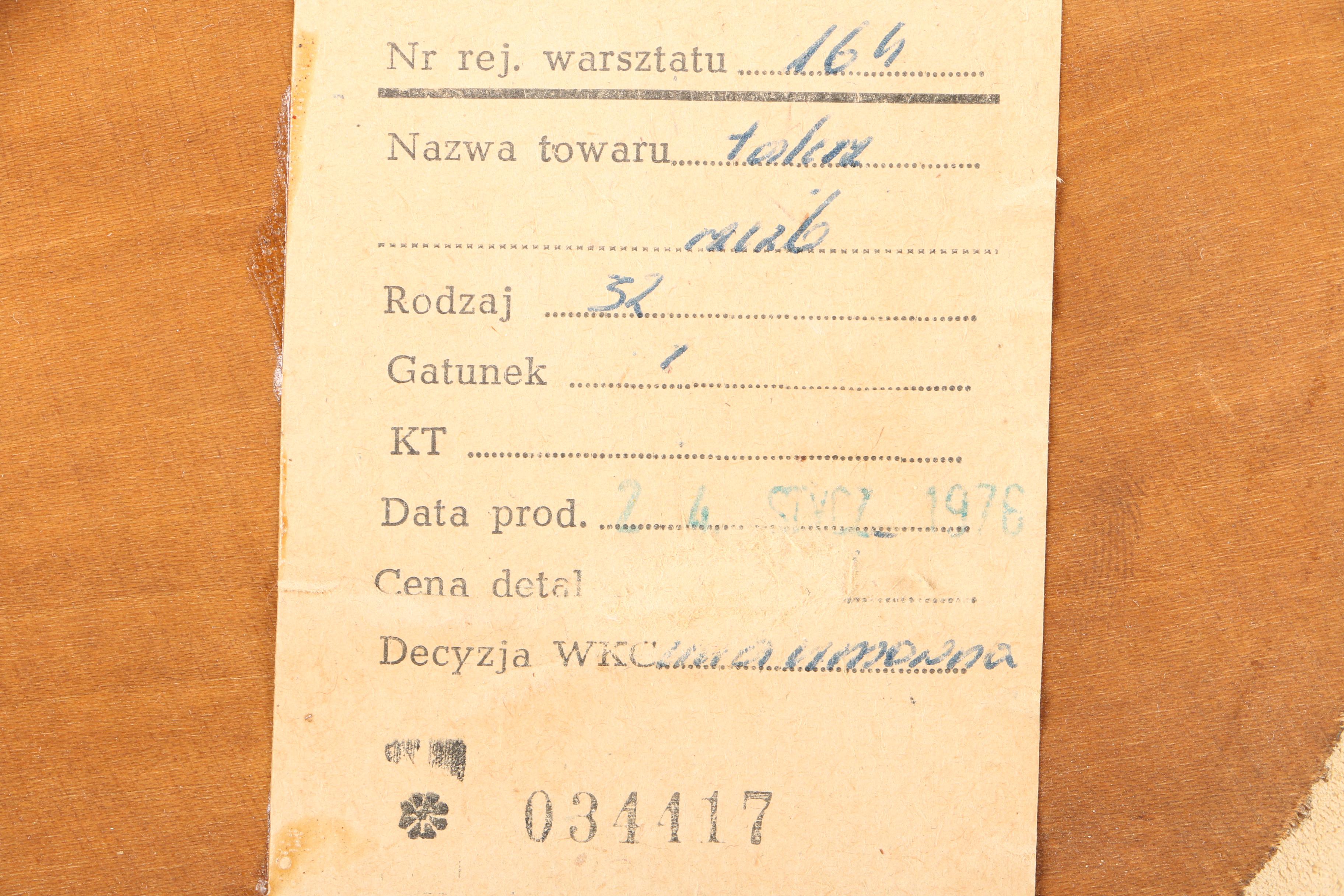 Polish Wooden Wall Hanging with Carved Relief of Rustic Cabin