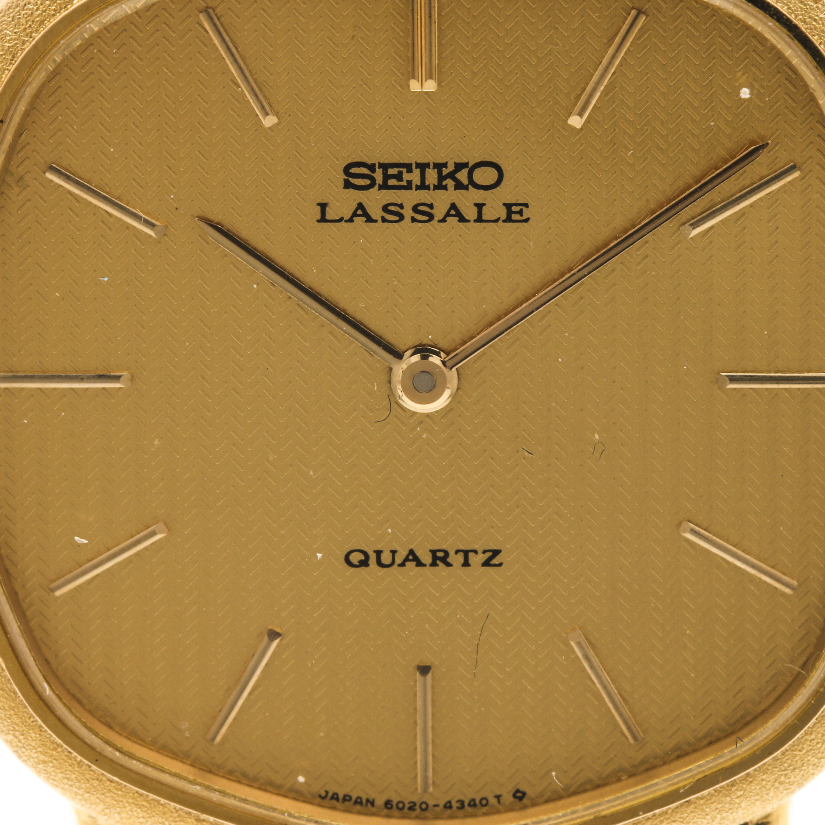 Seiko LaSalle 14K Yellow Gold Watch