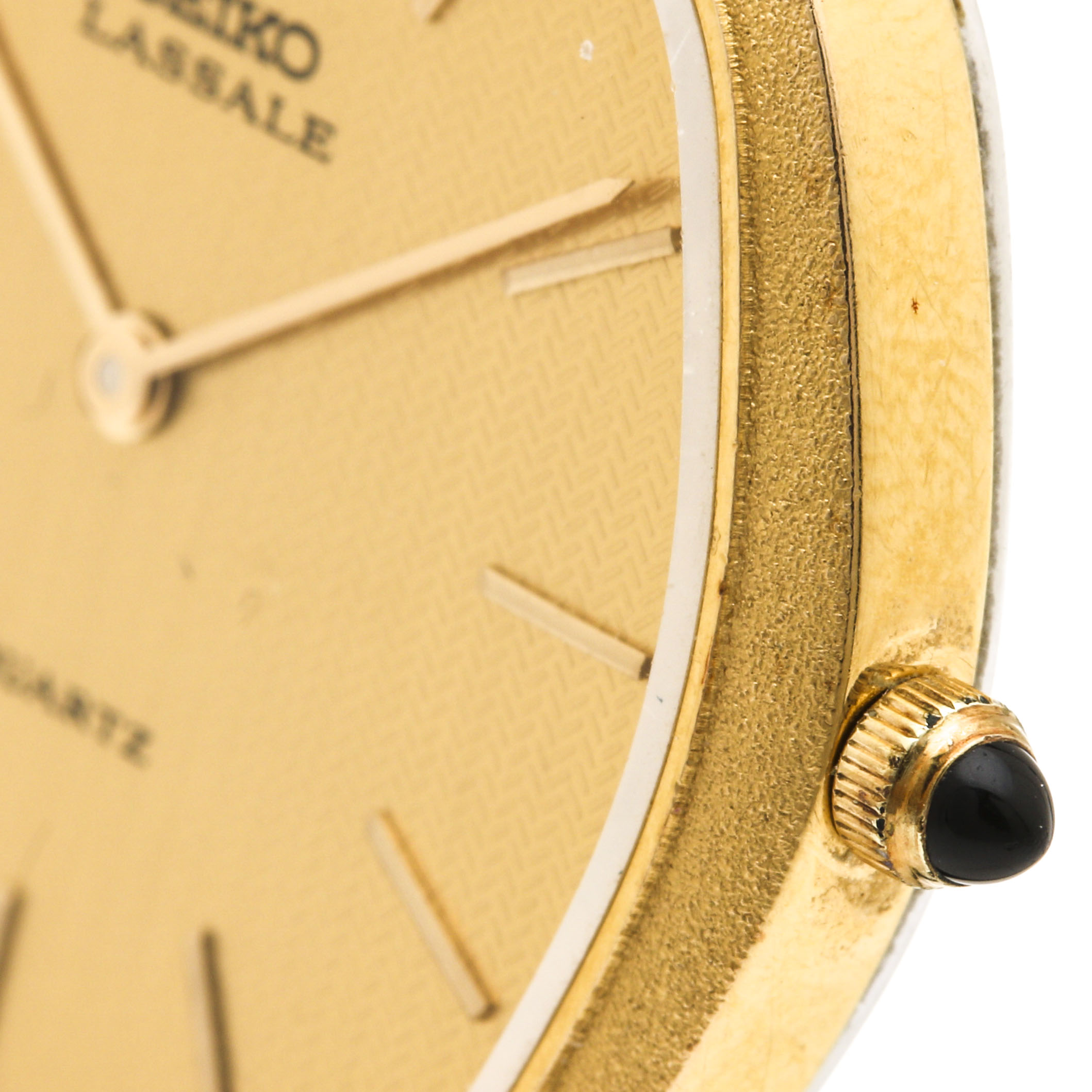 Seiko LaSalle 14K Yellow Gold Watch