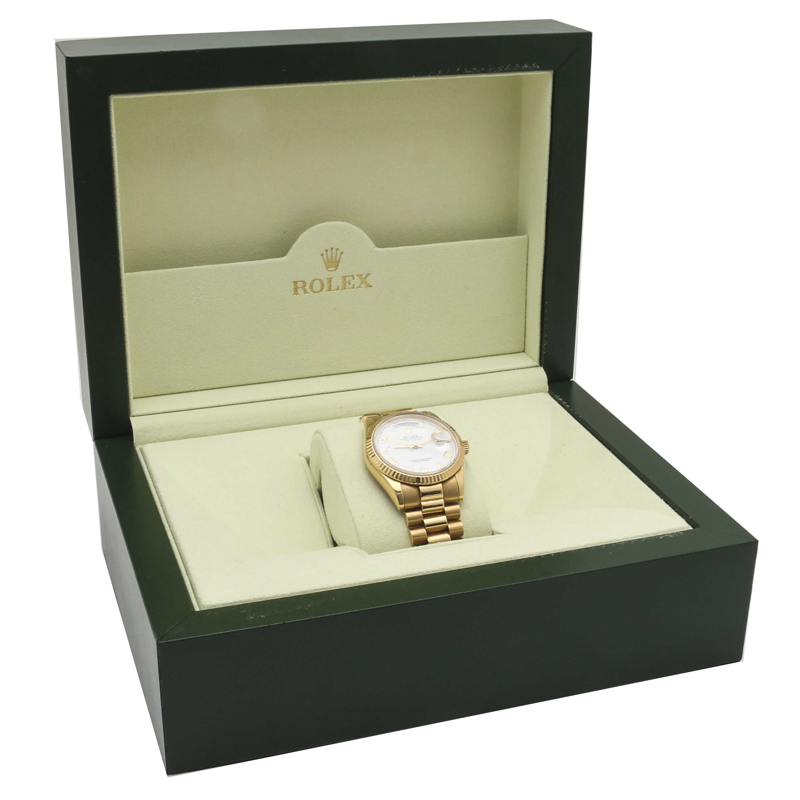 Rolex Day-Date 18K Yellow Gold Watch
