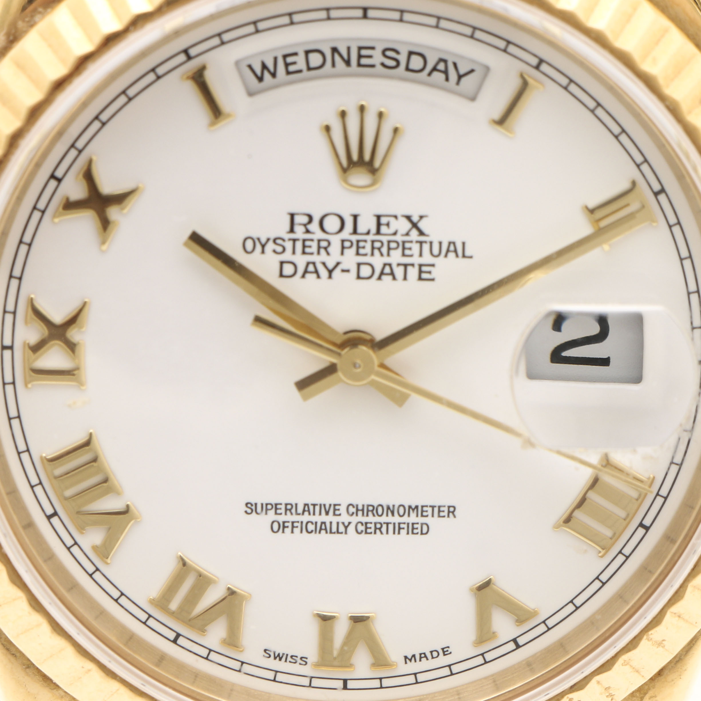 Rolex Day-Date 18K Yellow Gold Watch