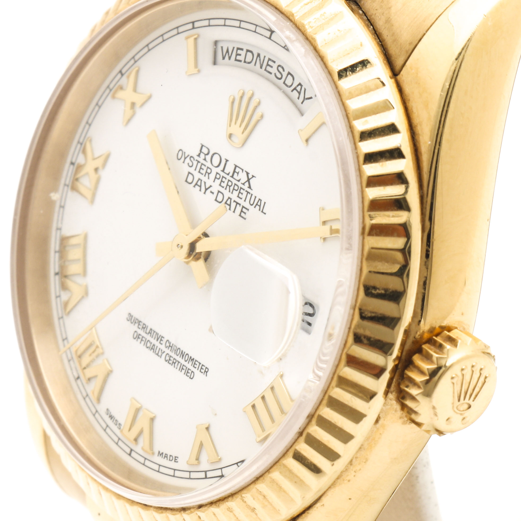 Rolex Day-Date 18K Yellow Gold Watch