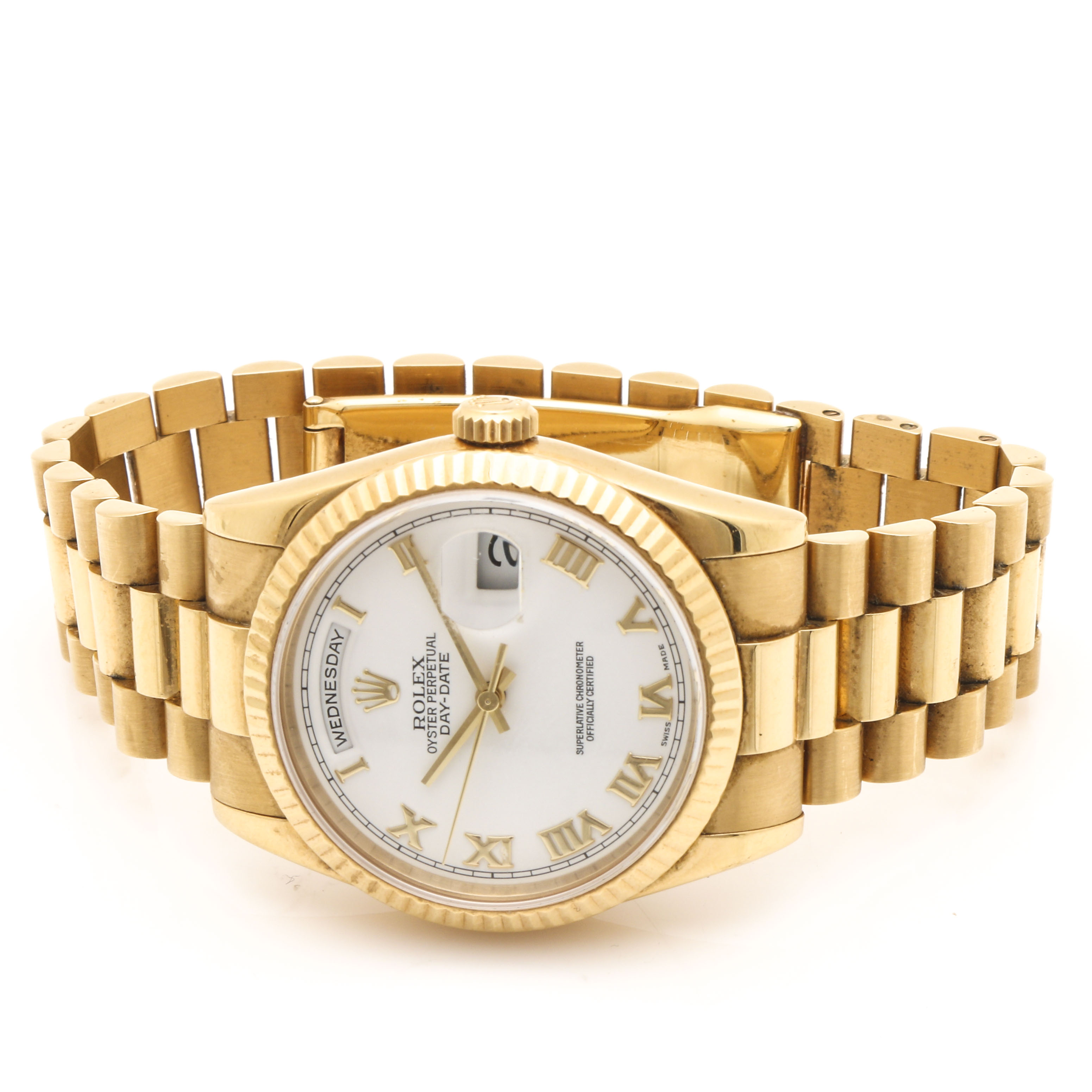 Rolex Day-Date 18K Yellow Gold Watch