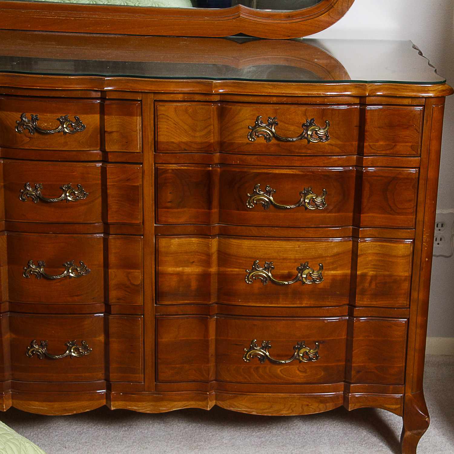 Louis XV Style Dresser by Permacraft Furniture of the Sanford Furniture Company