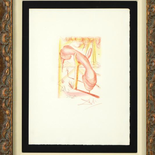 "Soft Telephone" Lithograph