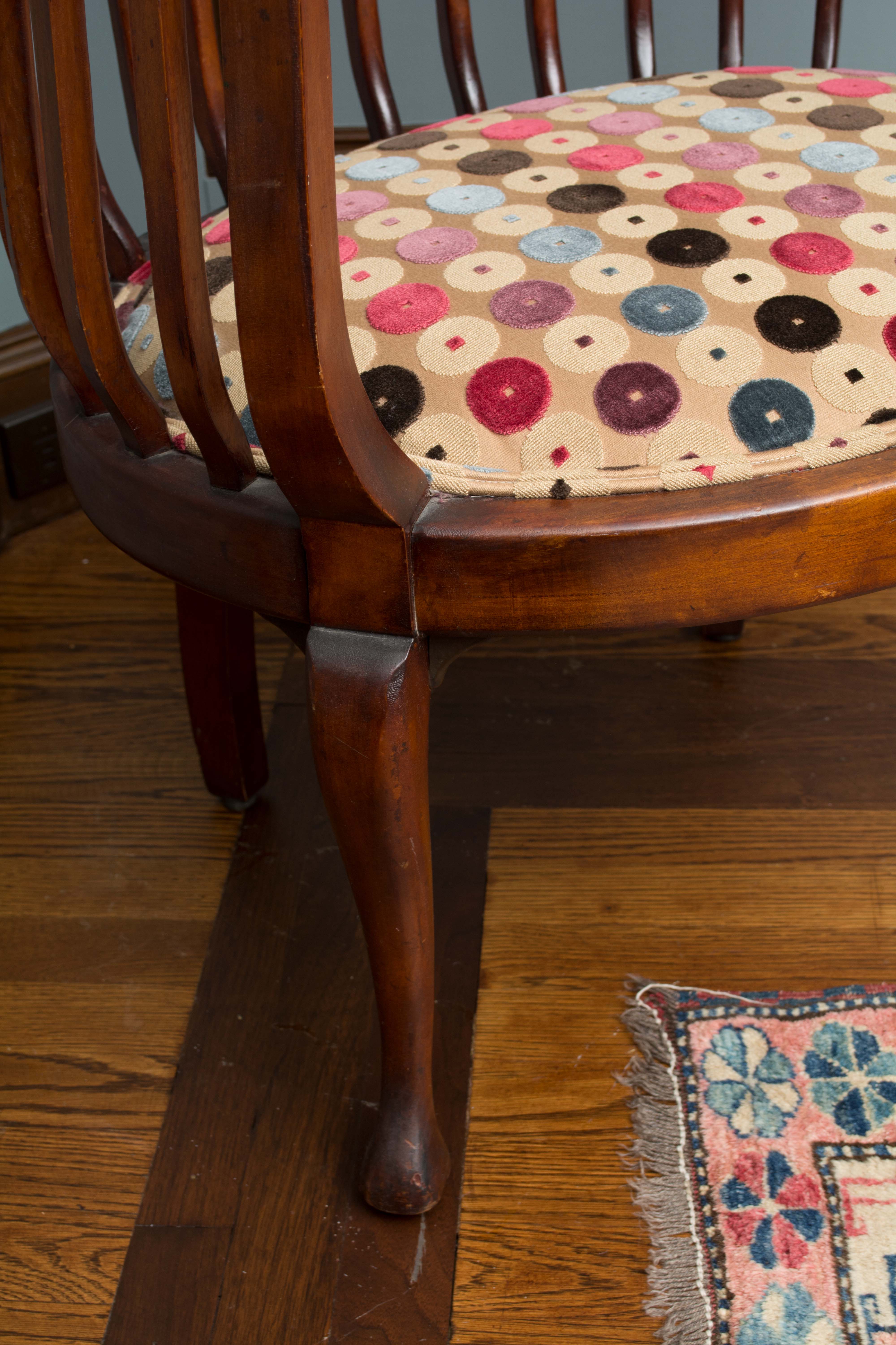 Late Victorian Barrel-Back Chair