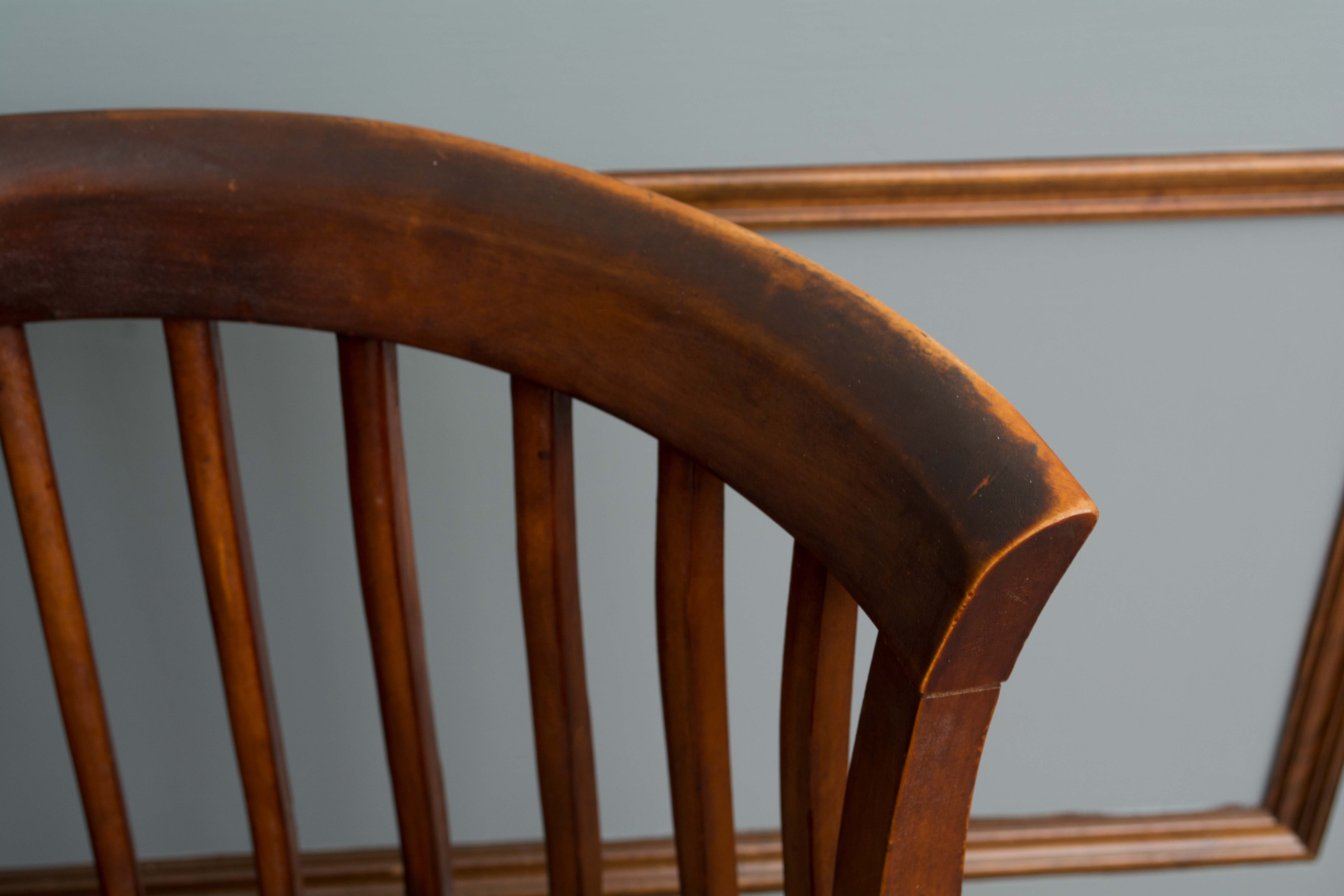 Late Victorian Barrel-Back Chair