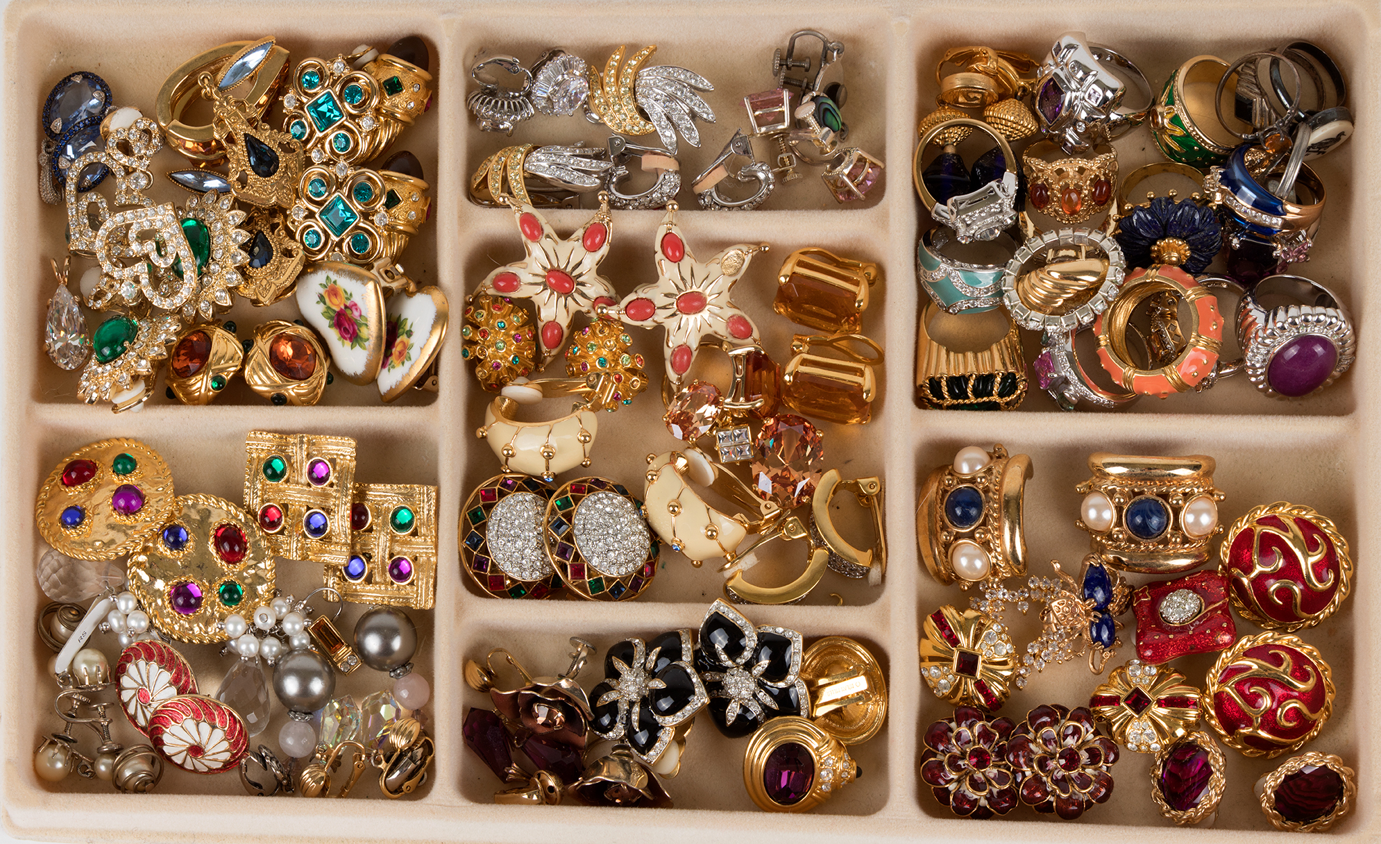 Generous Collection of Costume Jewelry