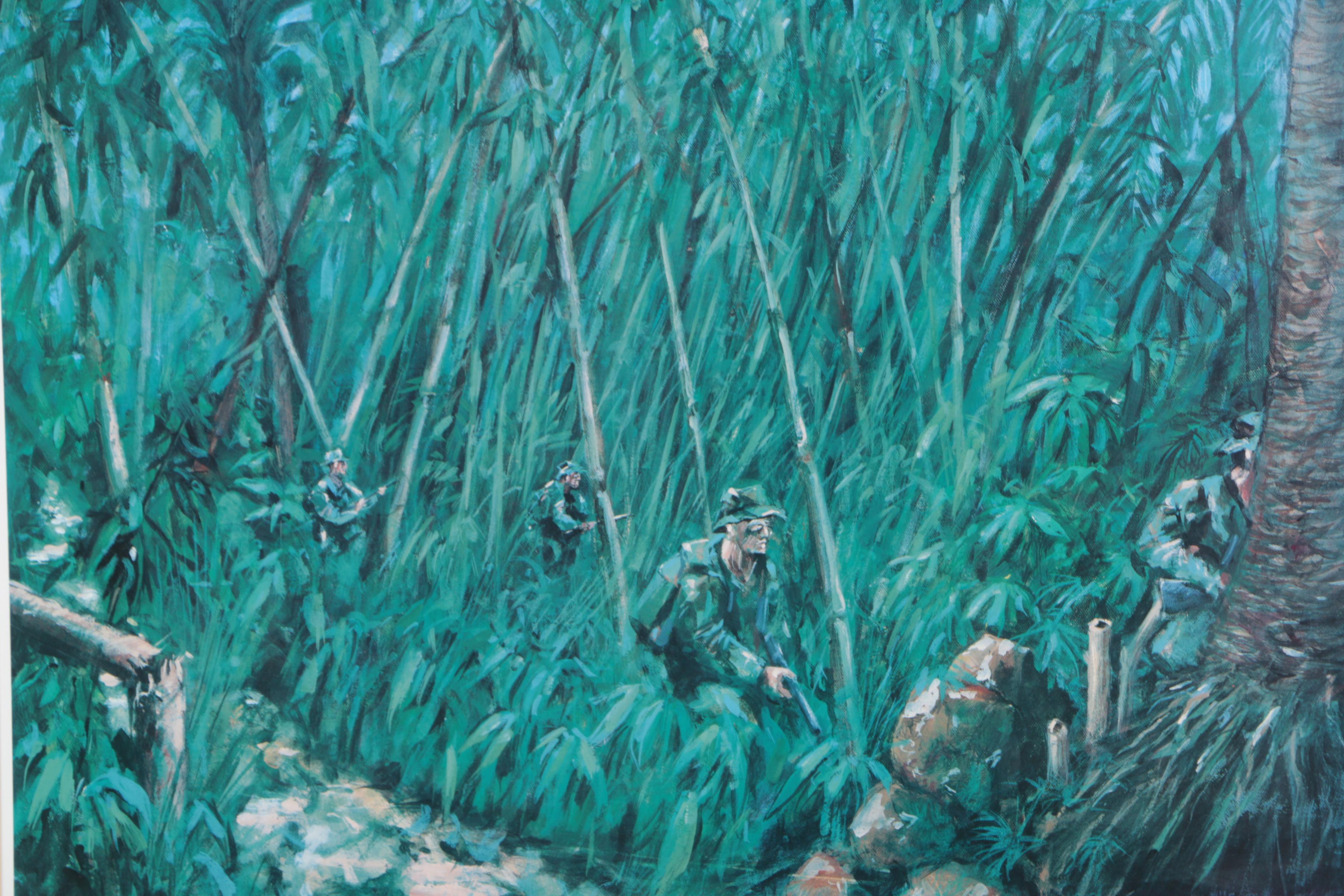 Limited Edition Jacques Lamy Offset Lithograph on Paper "L.R.R.P."