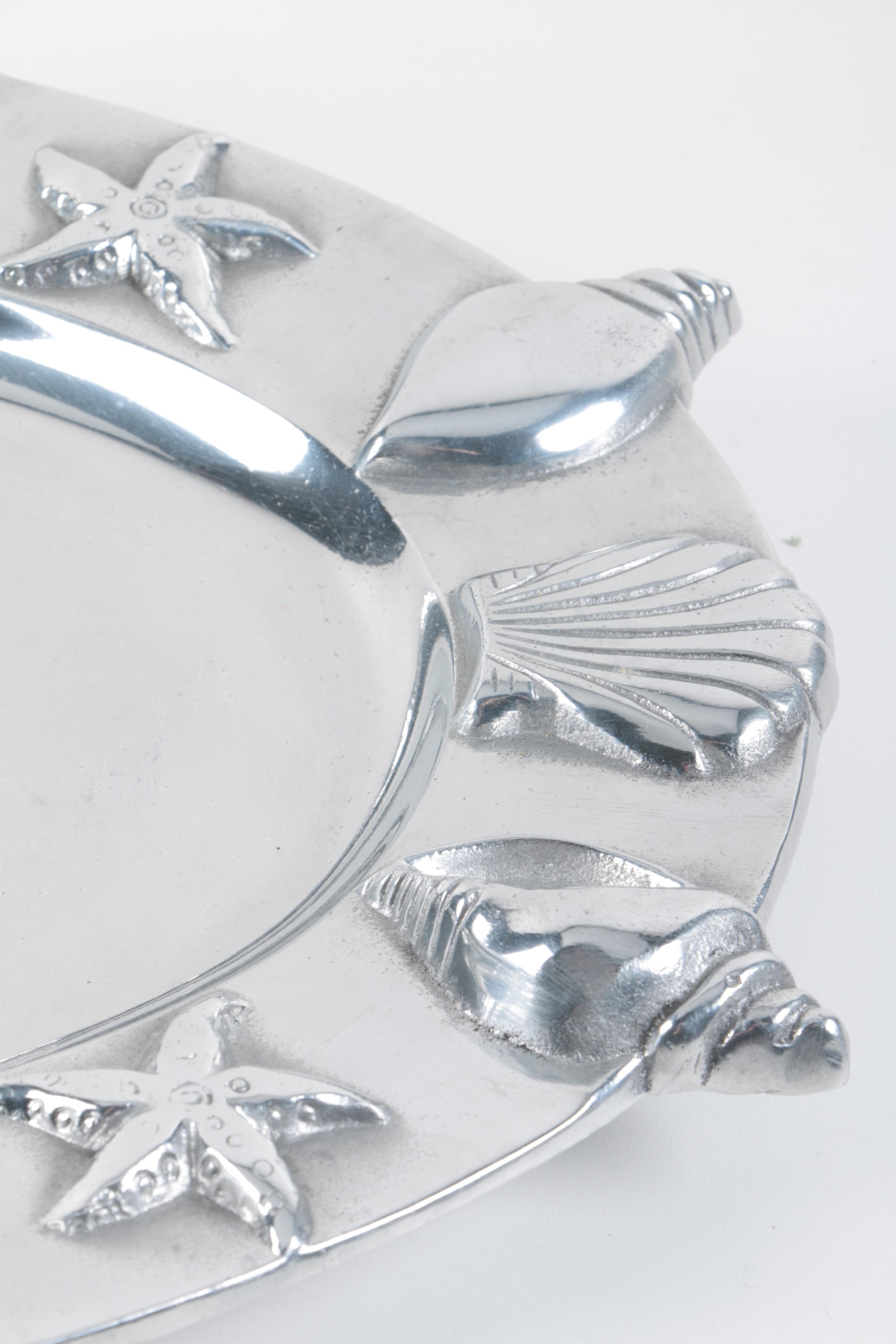 Chrome Metal Trays and Bowls