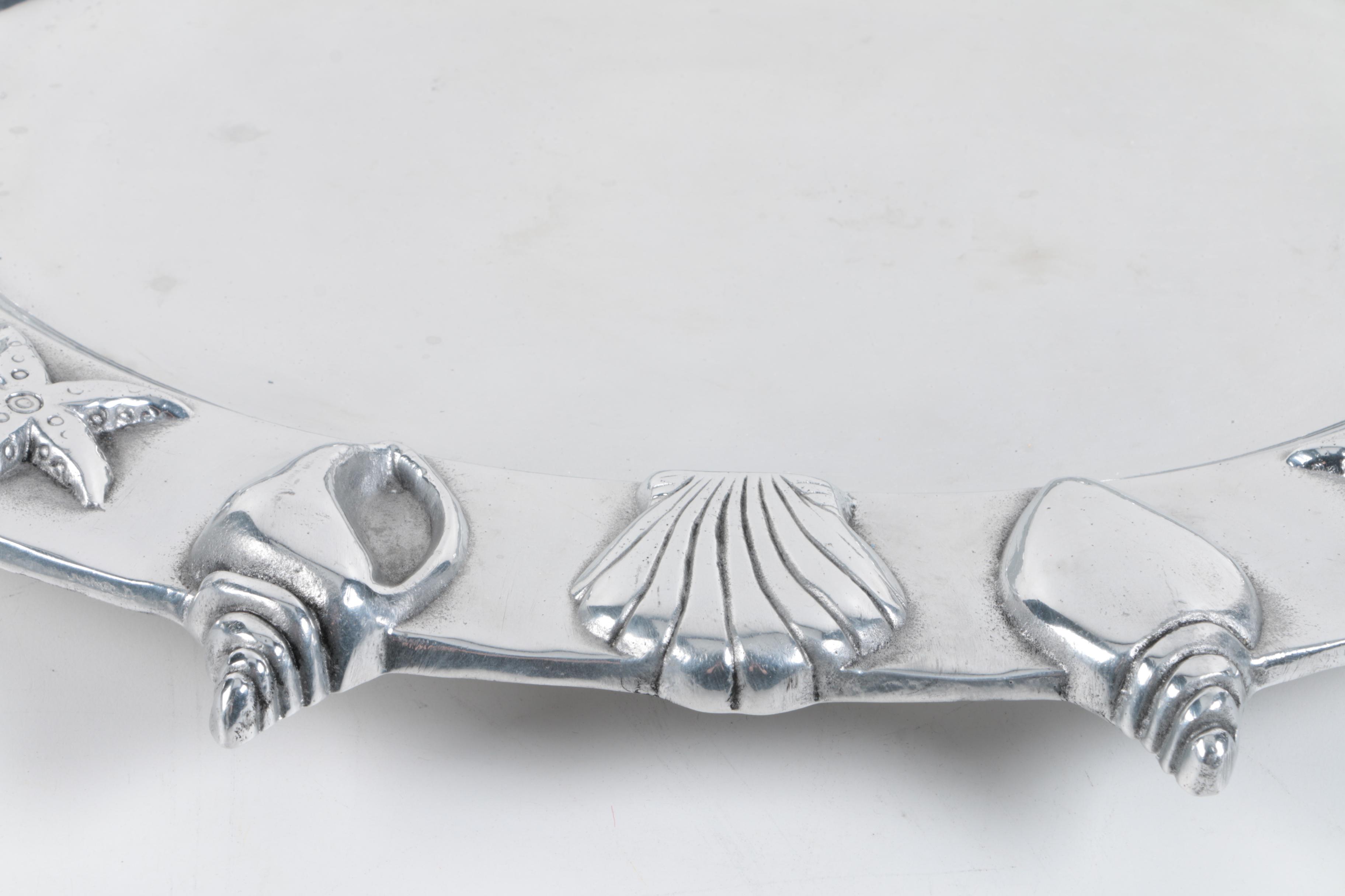 Chrome Metal Trays and Bowls