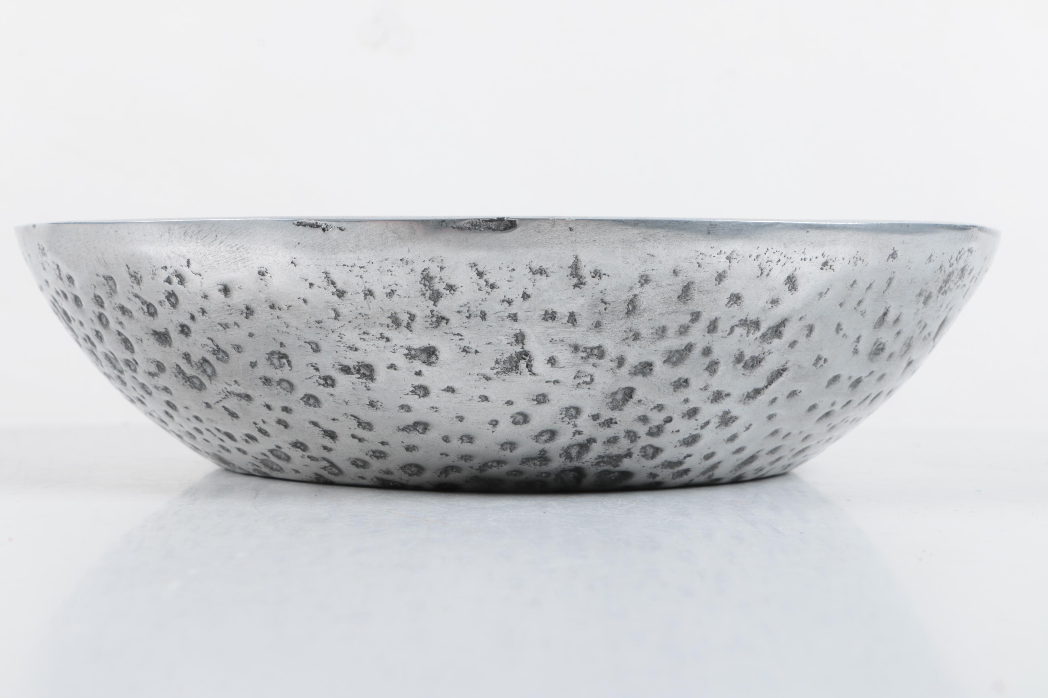 Chrome Metal Trays and Bowls