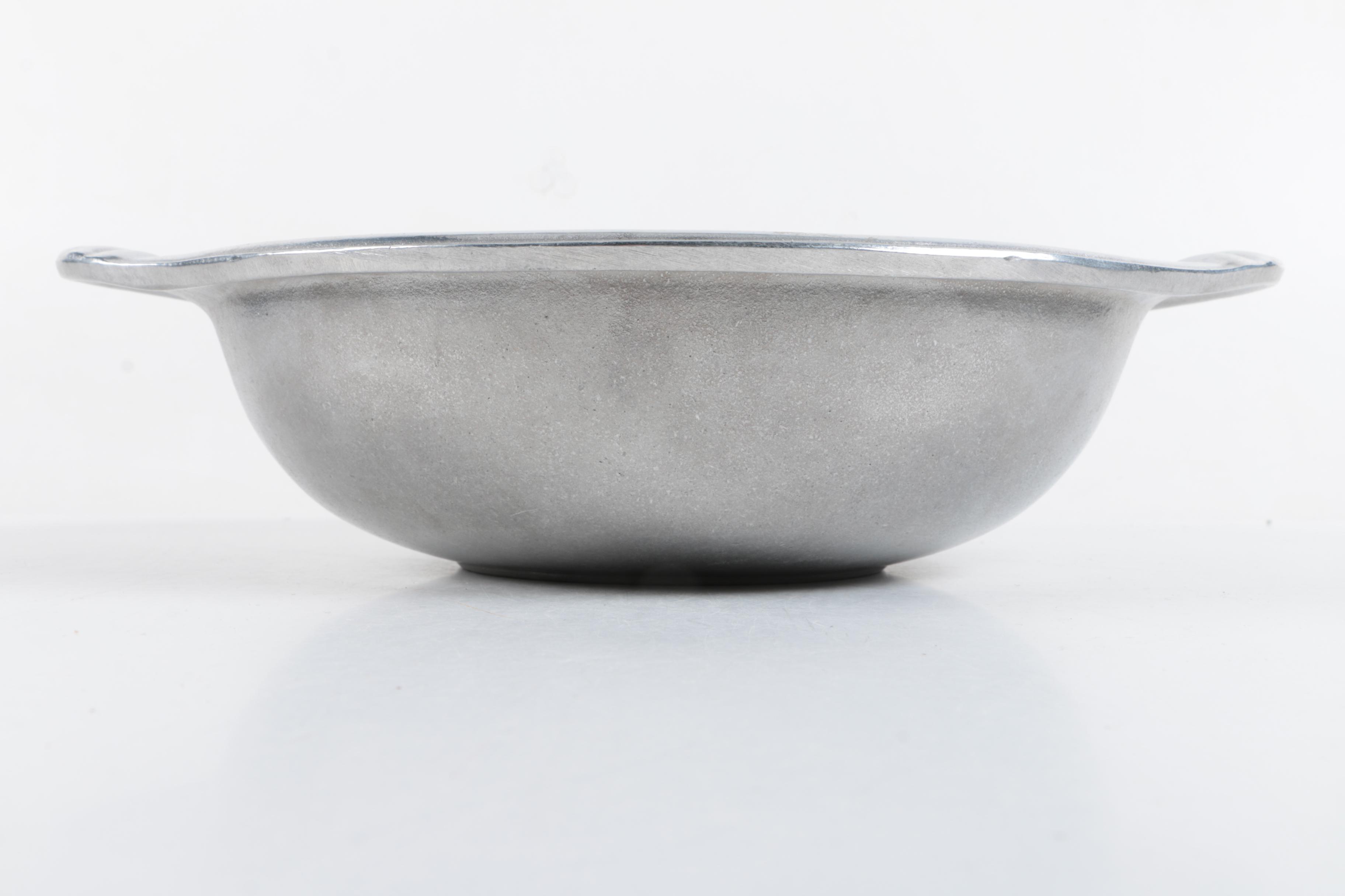 Chrome Metal Trays and Bowls