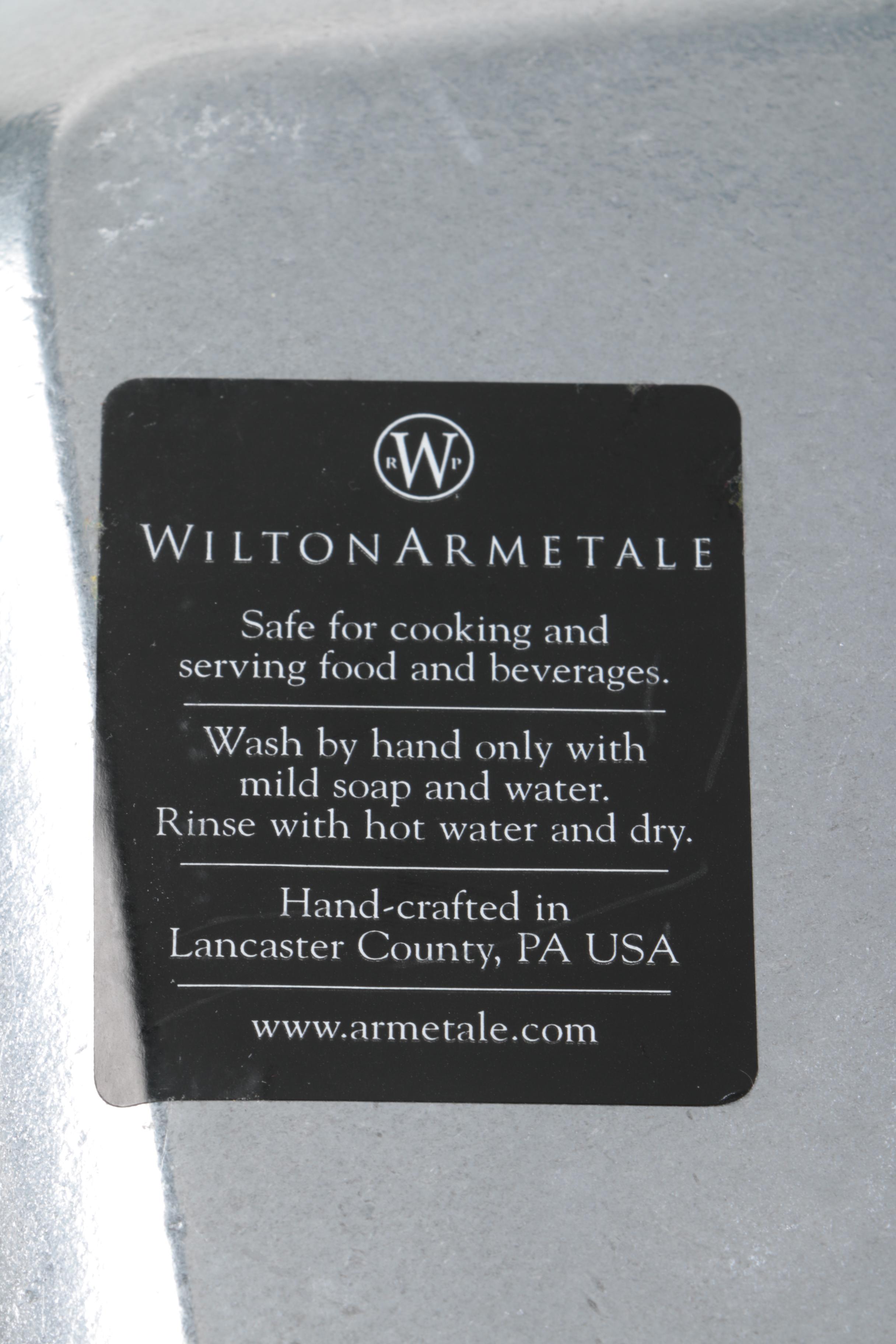 Chrome Metal Trays and Bowls