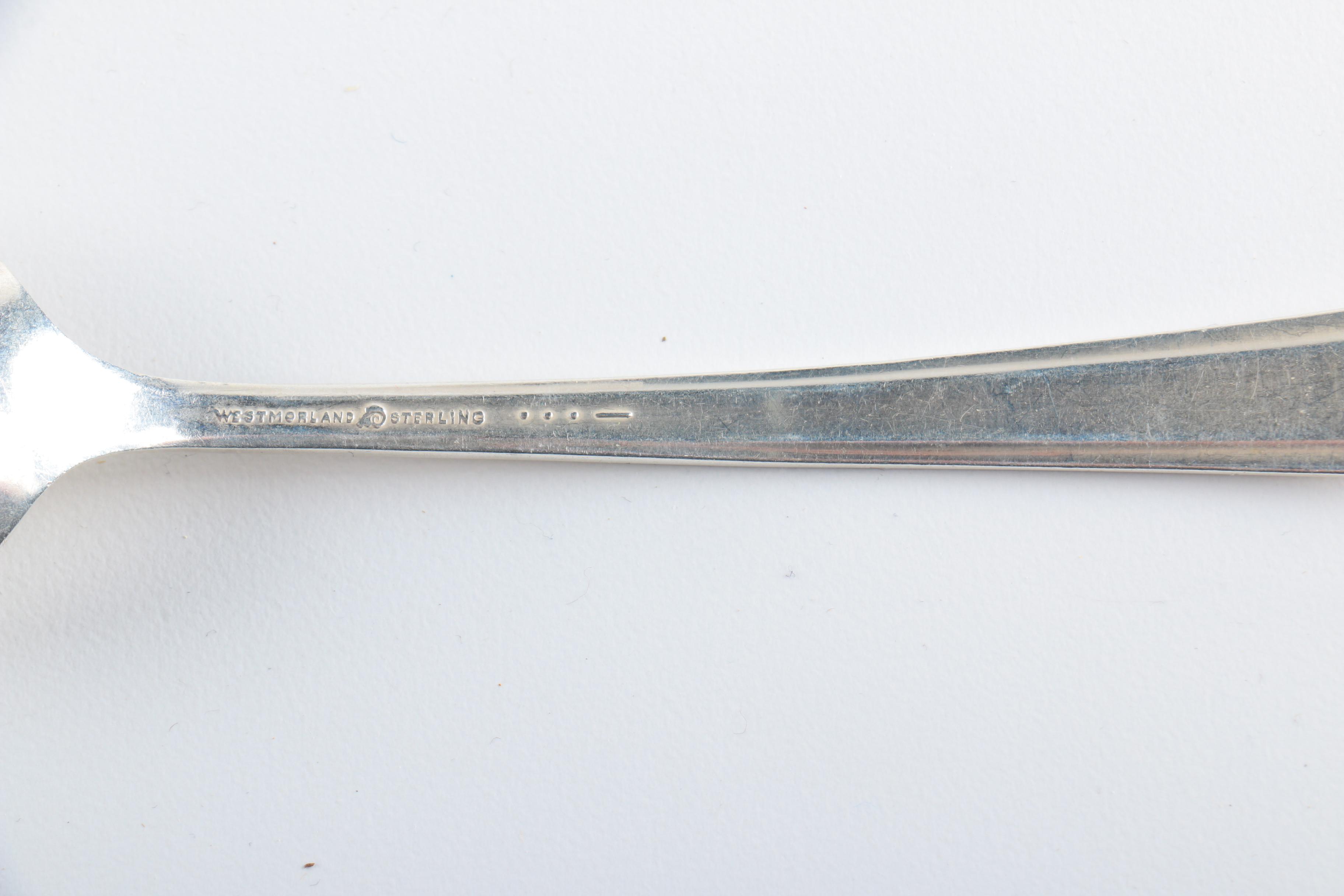 Westmorland "John & Priscilla" Sterling Silver Flatware Set