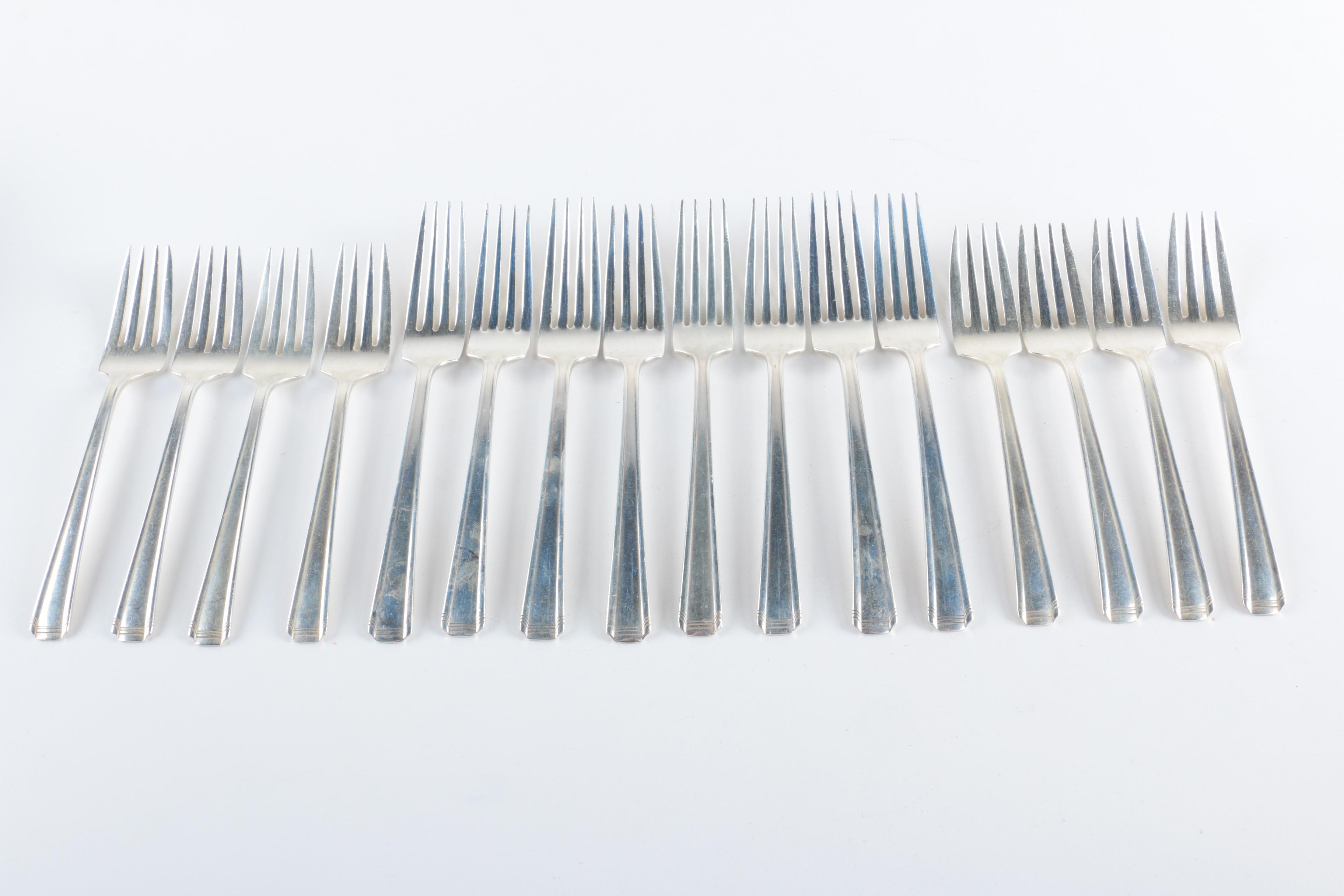 Westmorland "John & Priscilla" Sterling Silver Flatware Set