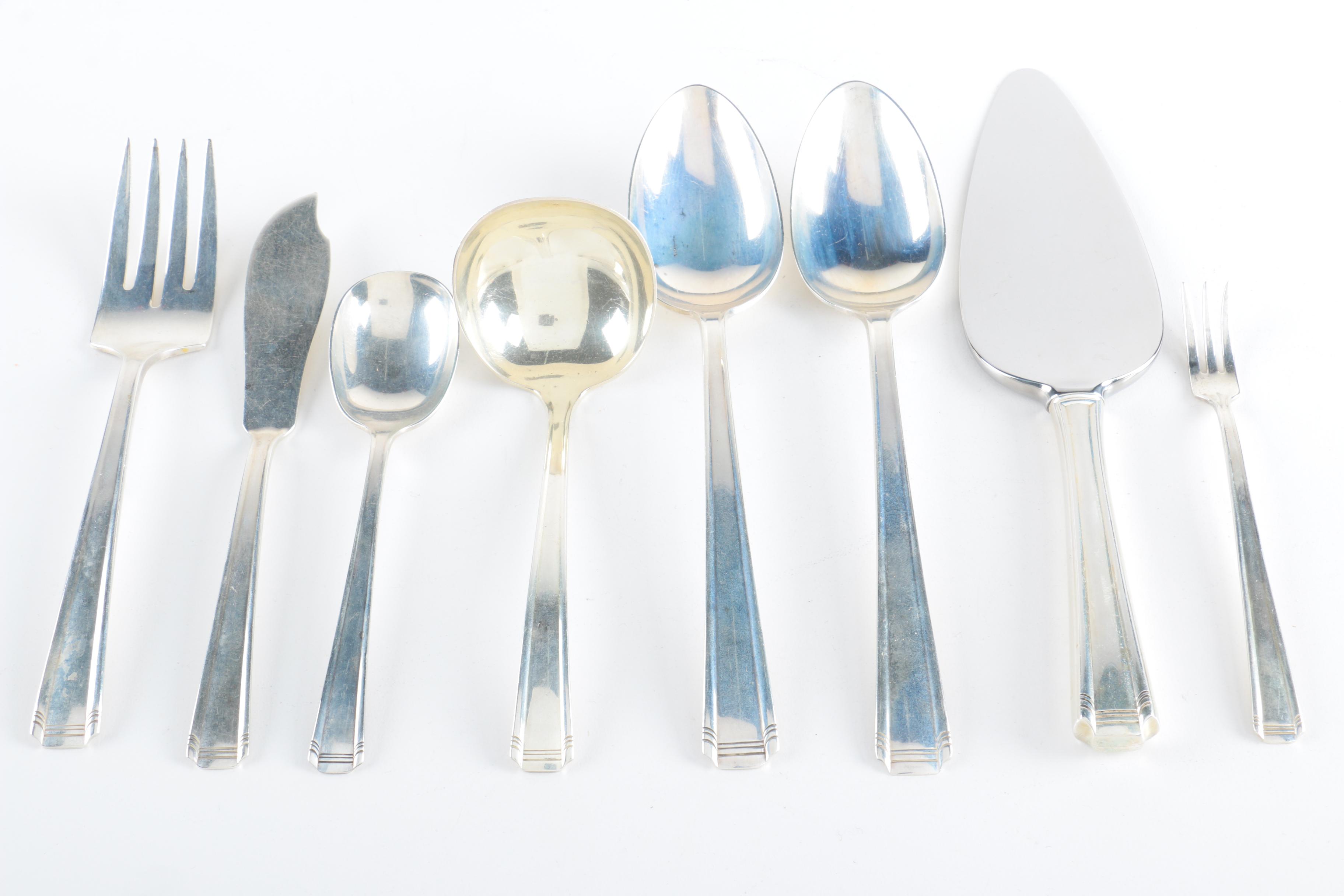 Westmorland "John & Priscilla" Sterling Silver Flatware Set