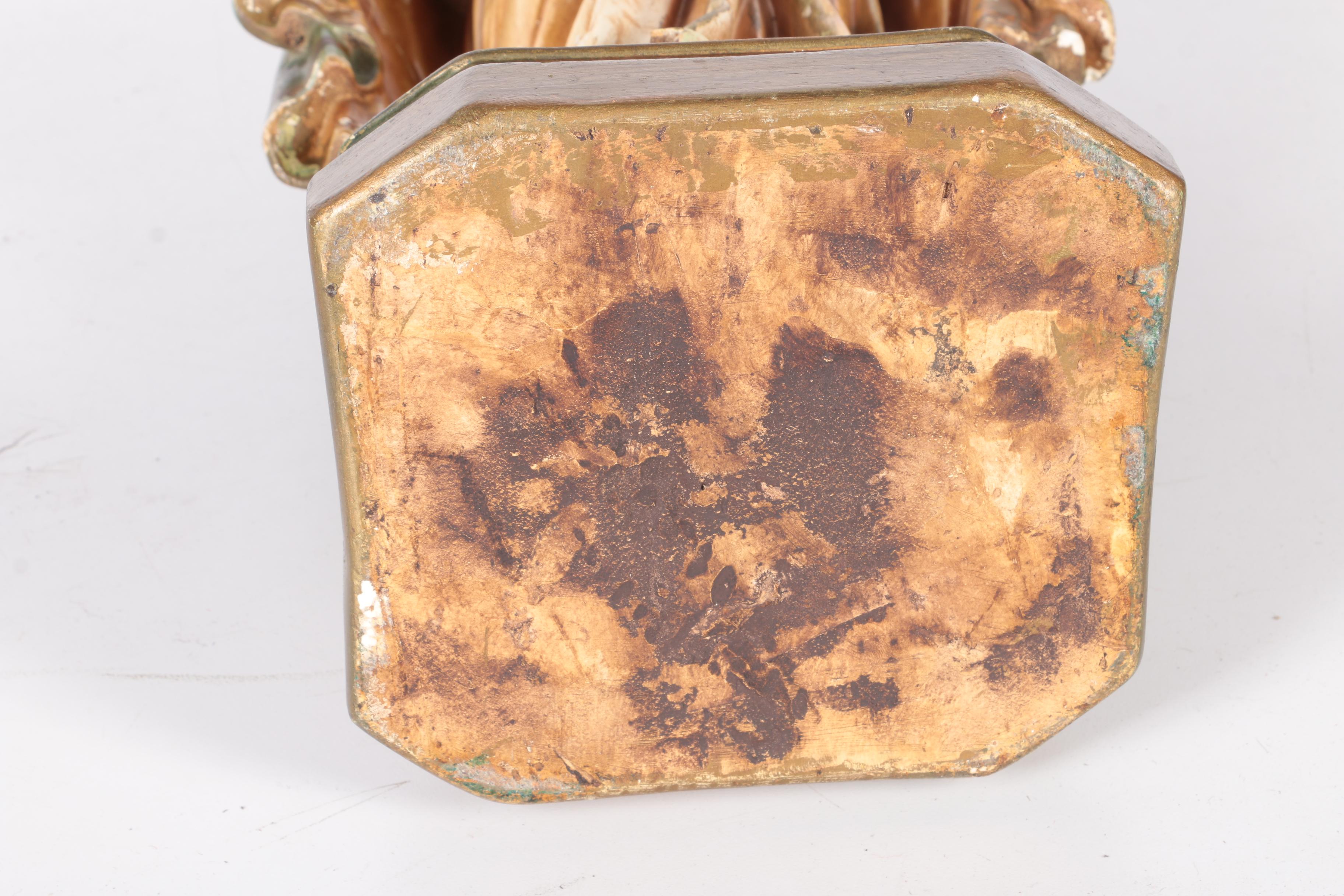 Vintage Chalkware Virgin Mary Statue