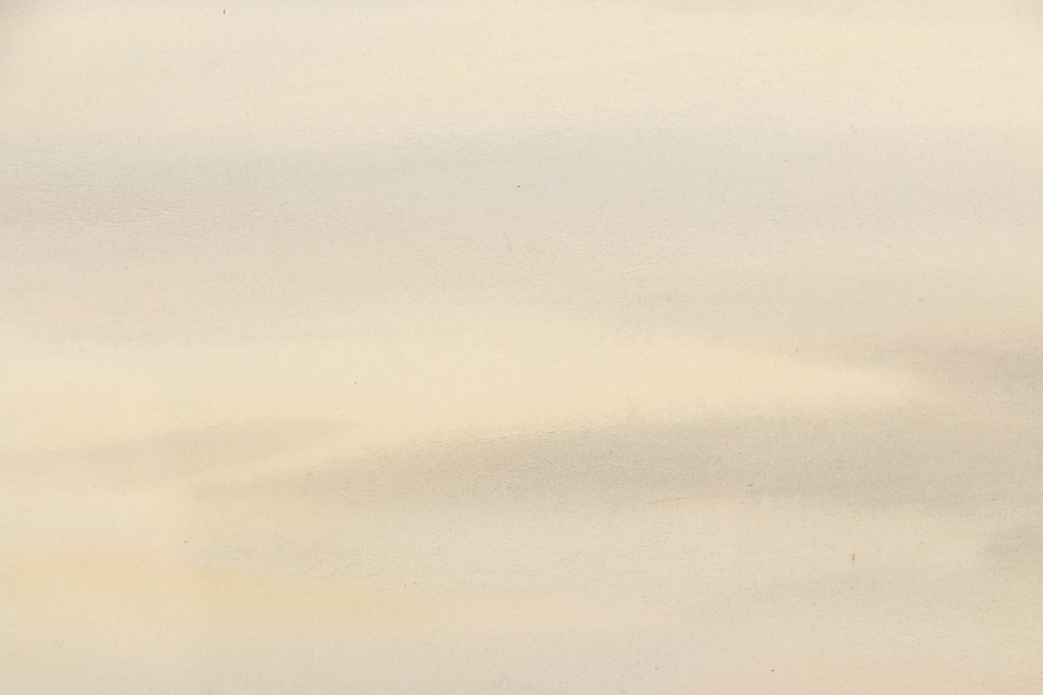 Francis Gyra Watercolor on Paper of Coastal Scene