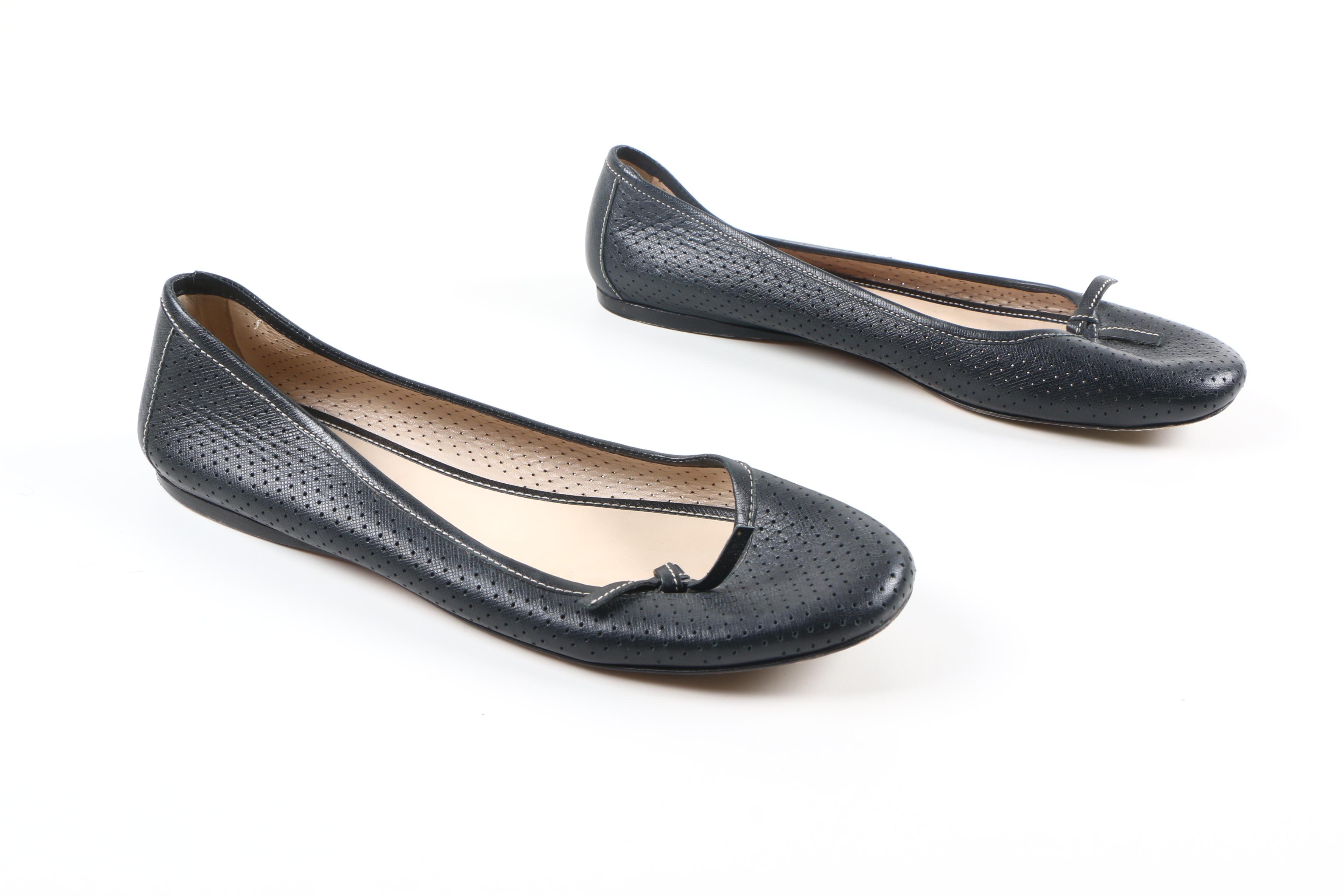 Women's Prada and Stuart Weitzman Ballet Flats