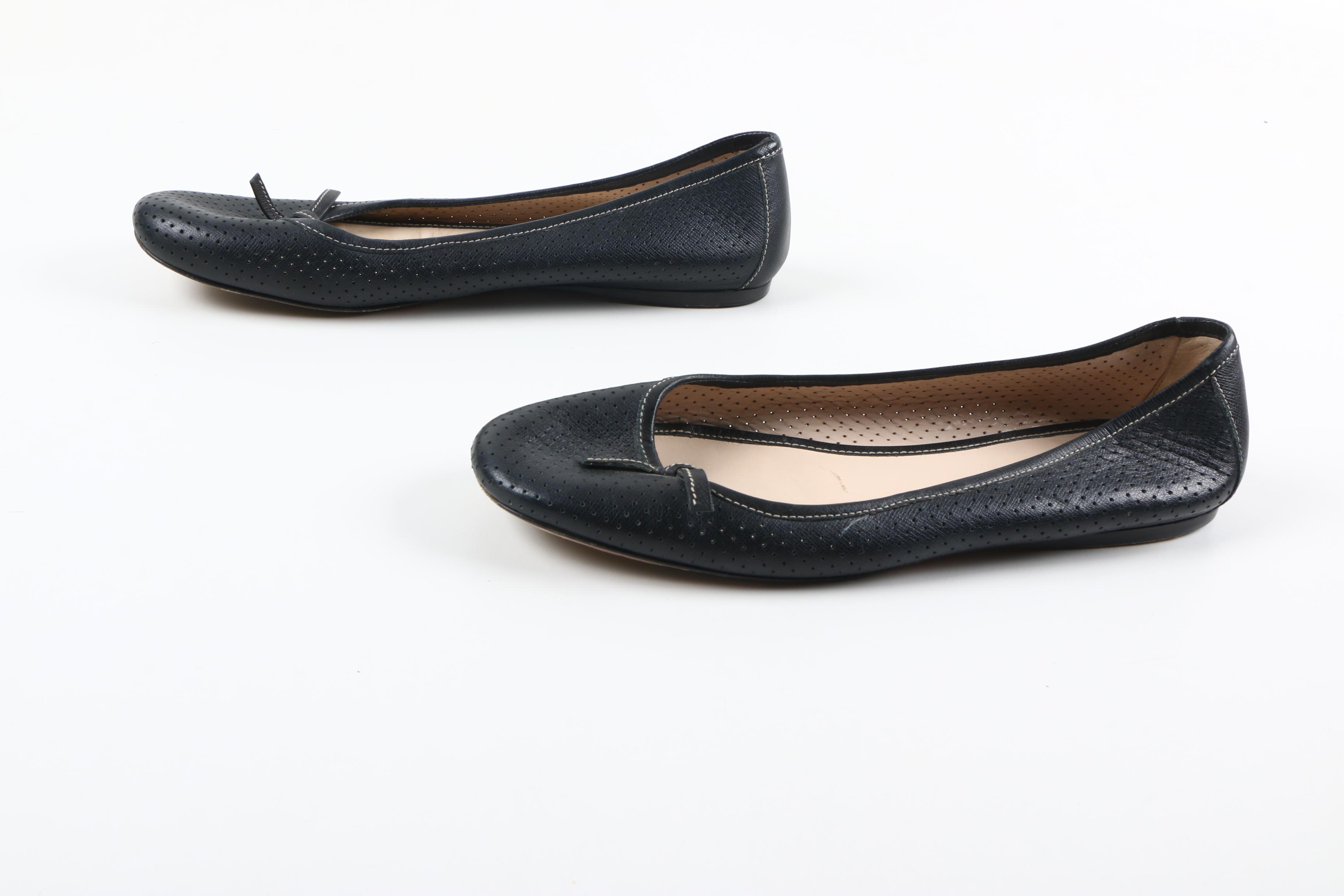 Women's Prada and Stuart Weitzman Ballet Flats