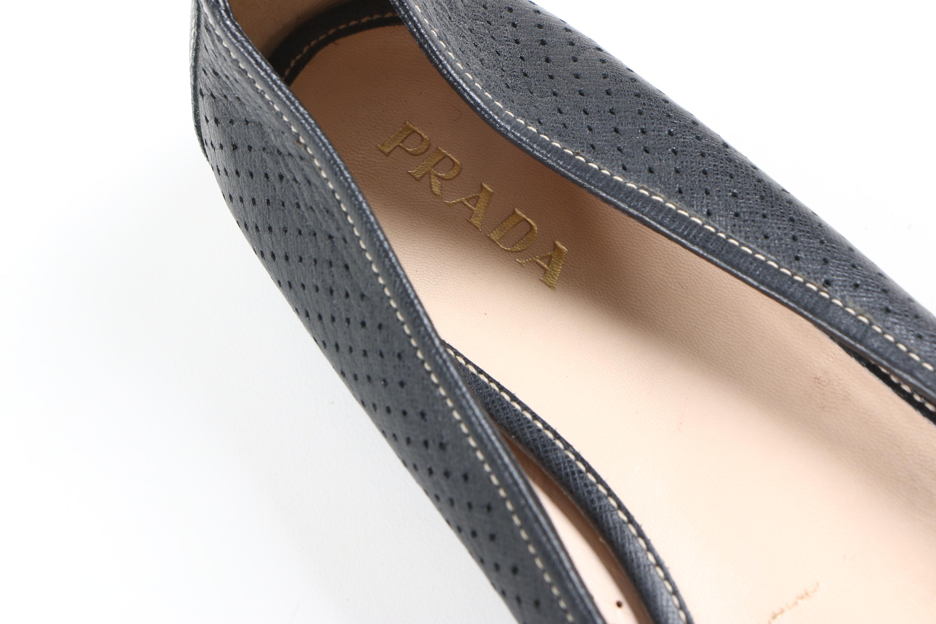Women's Prada and Stuart Weitzman Ballet Flats