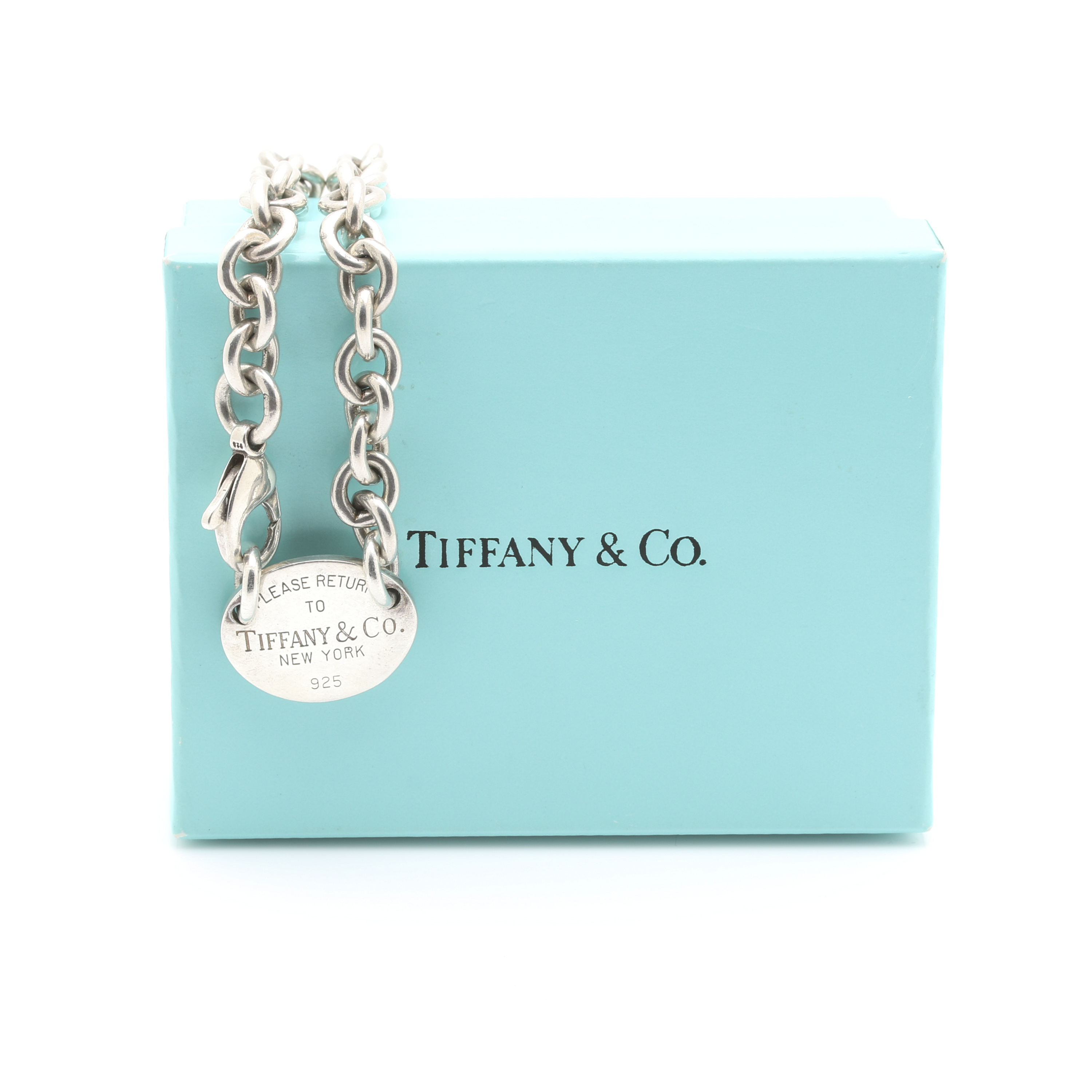 Tiffany & Co. Sterling Silver Link Necklace