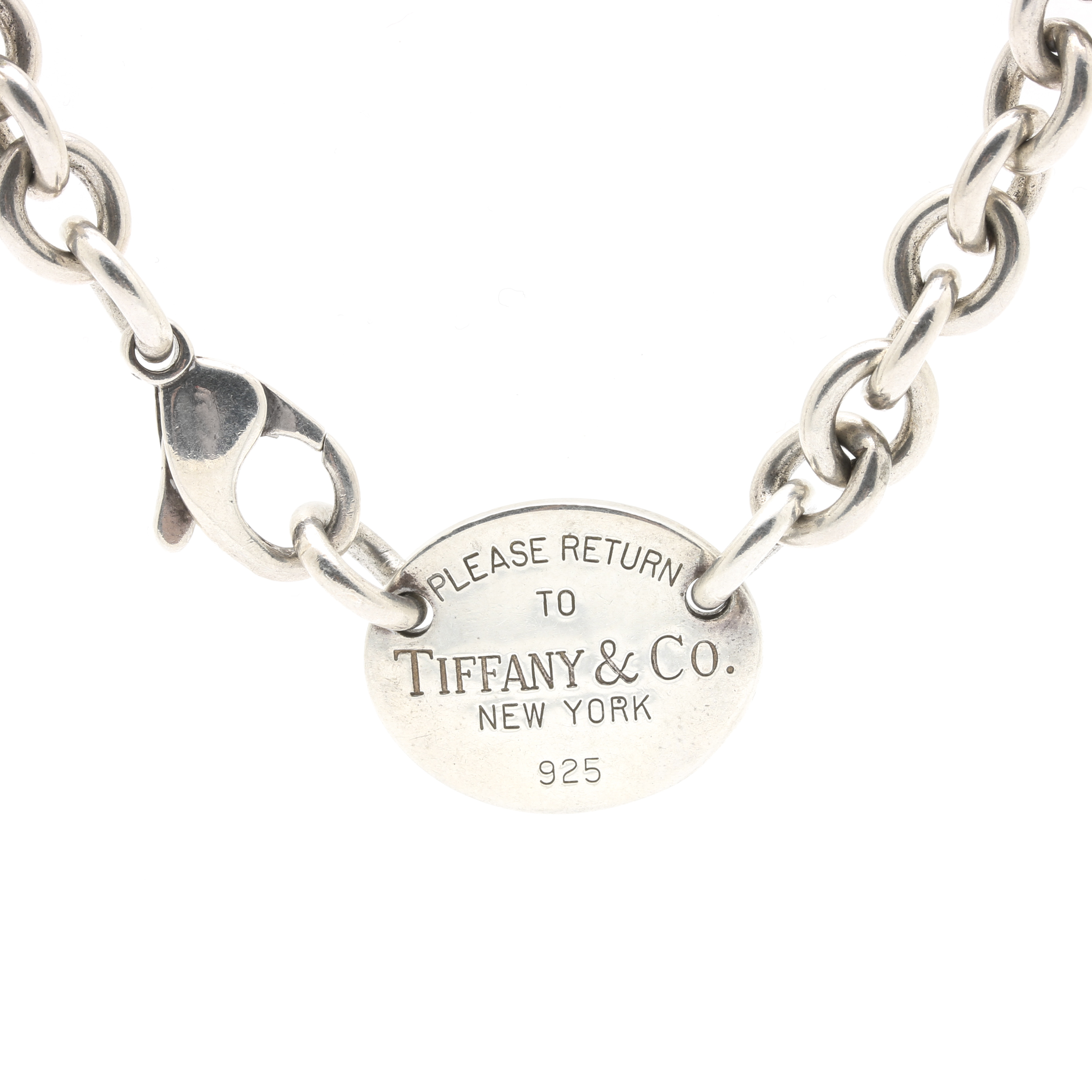 Tiffany & Co. Sterling Silver Link Necklace