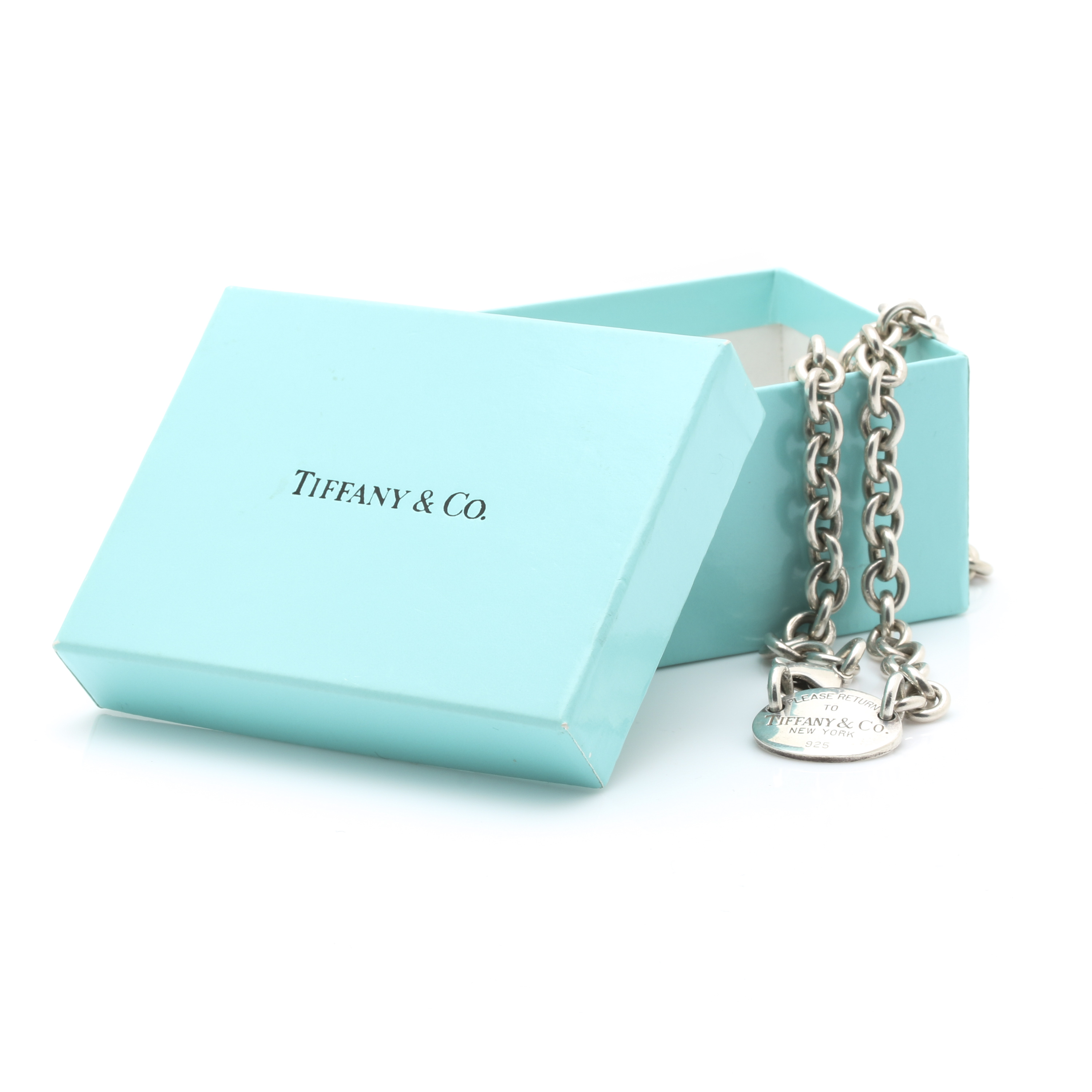 Tiffany & Co. Sterling Silver Link Necklace