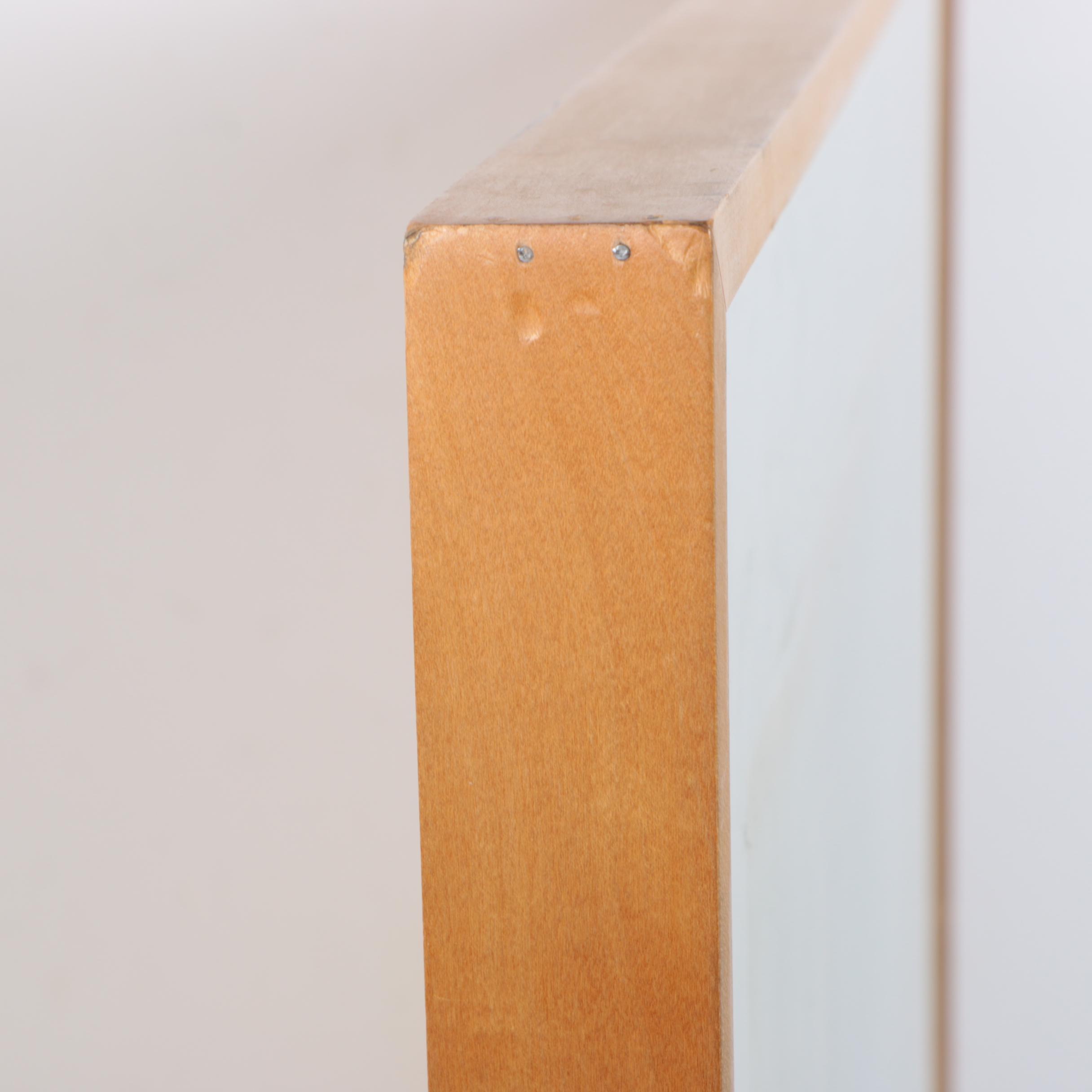 Sylvia Plimack Mangold 1986 Mixed Media Painting on Paper "Birches by the Pond"