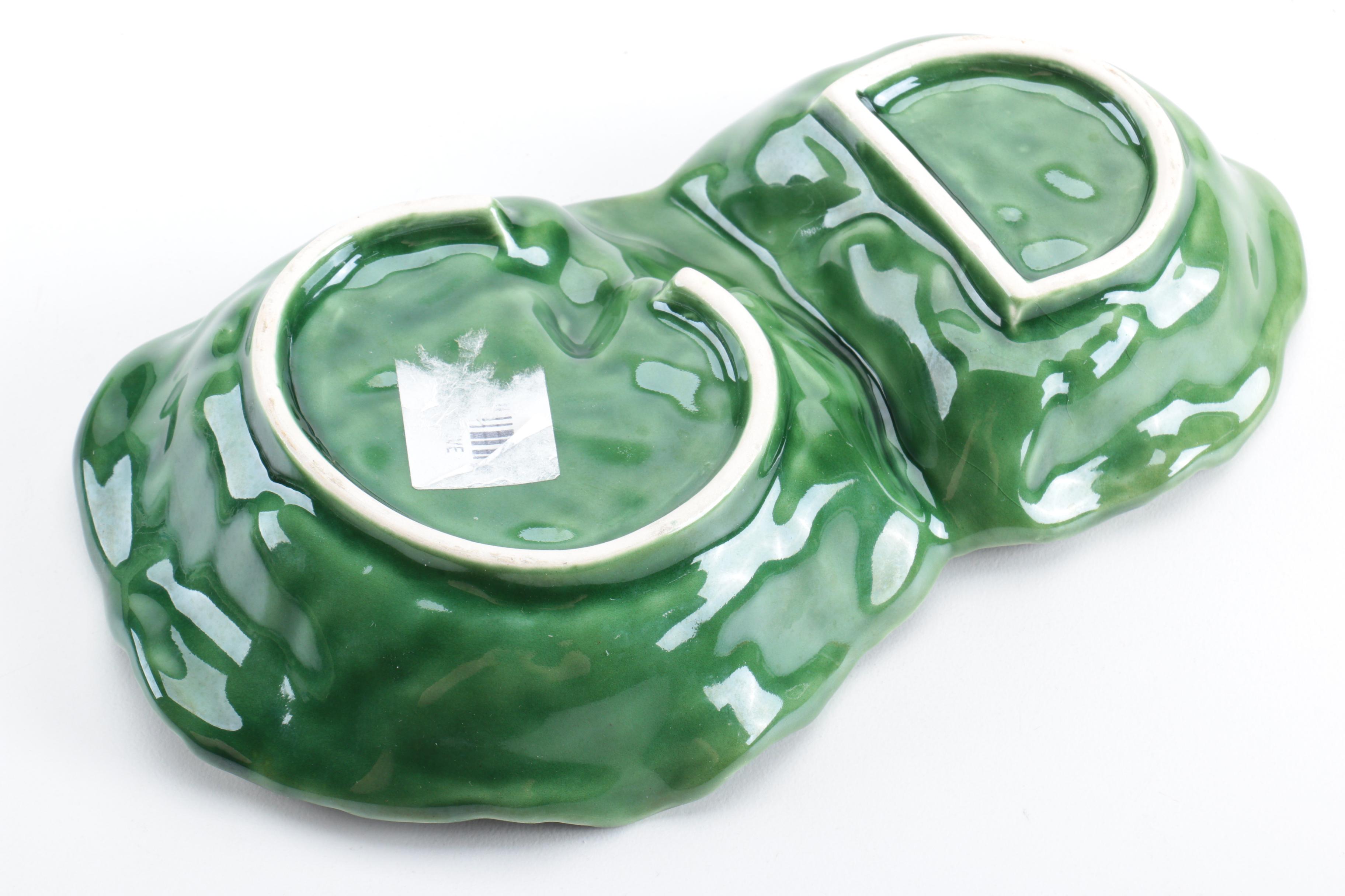 Bordallo Pinheiro Majolica Cabbage Leaf Dinnerware