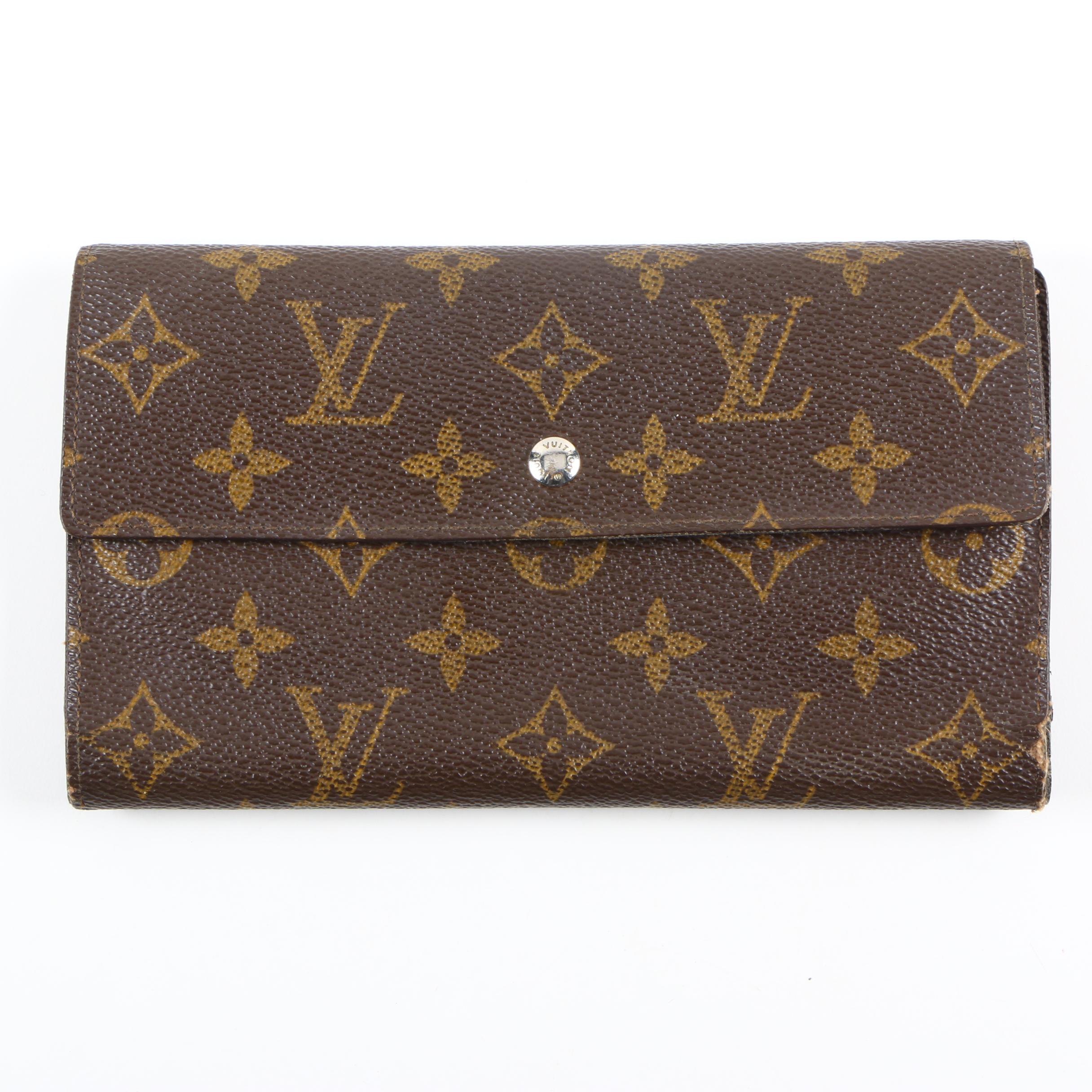 Vintage Louis Vuitton Monogram Wallet