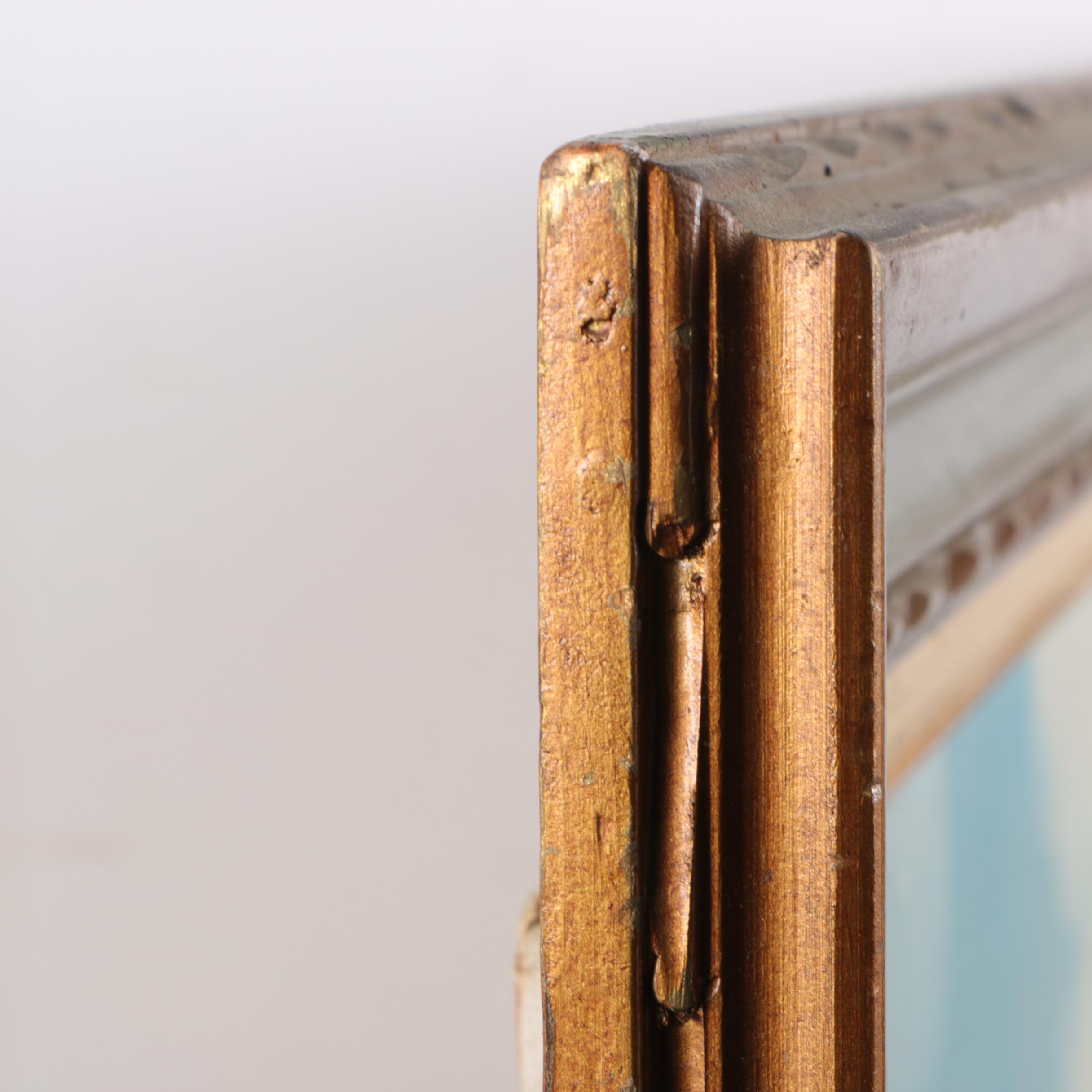 Oil Painting on Canvas of Mountain Landscape