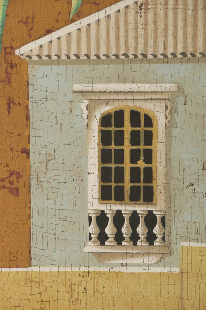 Jacques Lamy Artist's Proof Serigraph on Paper of House